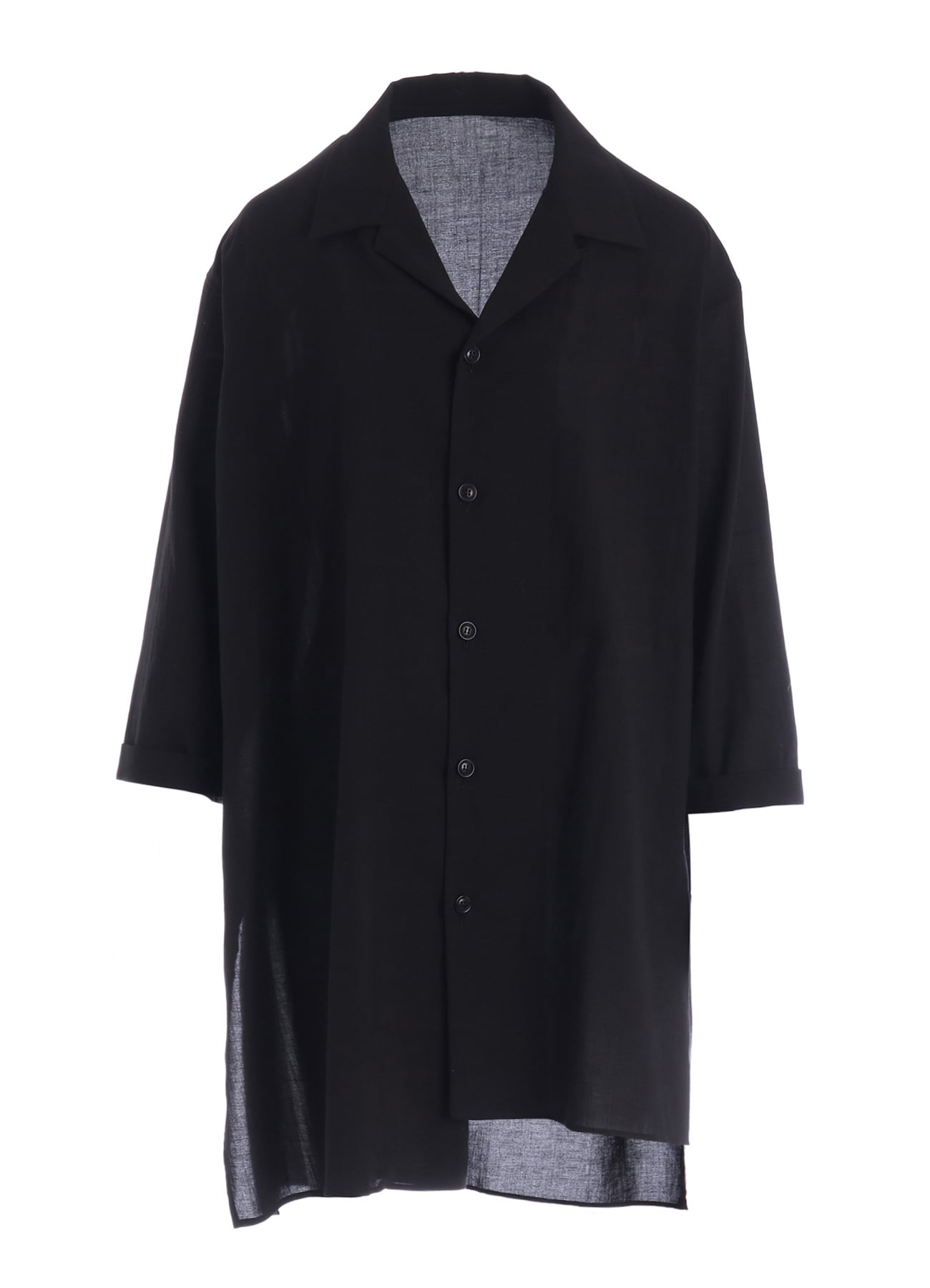 COTTON VOILE VIYELLA 3/4 SLEEVE BLOUSE