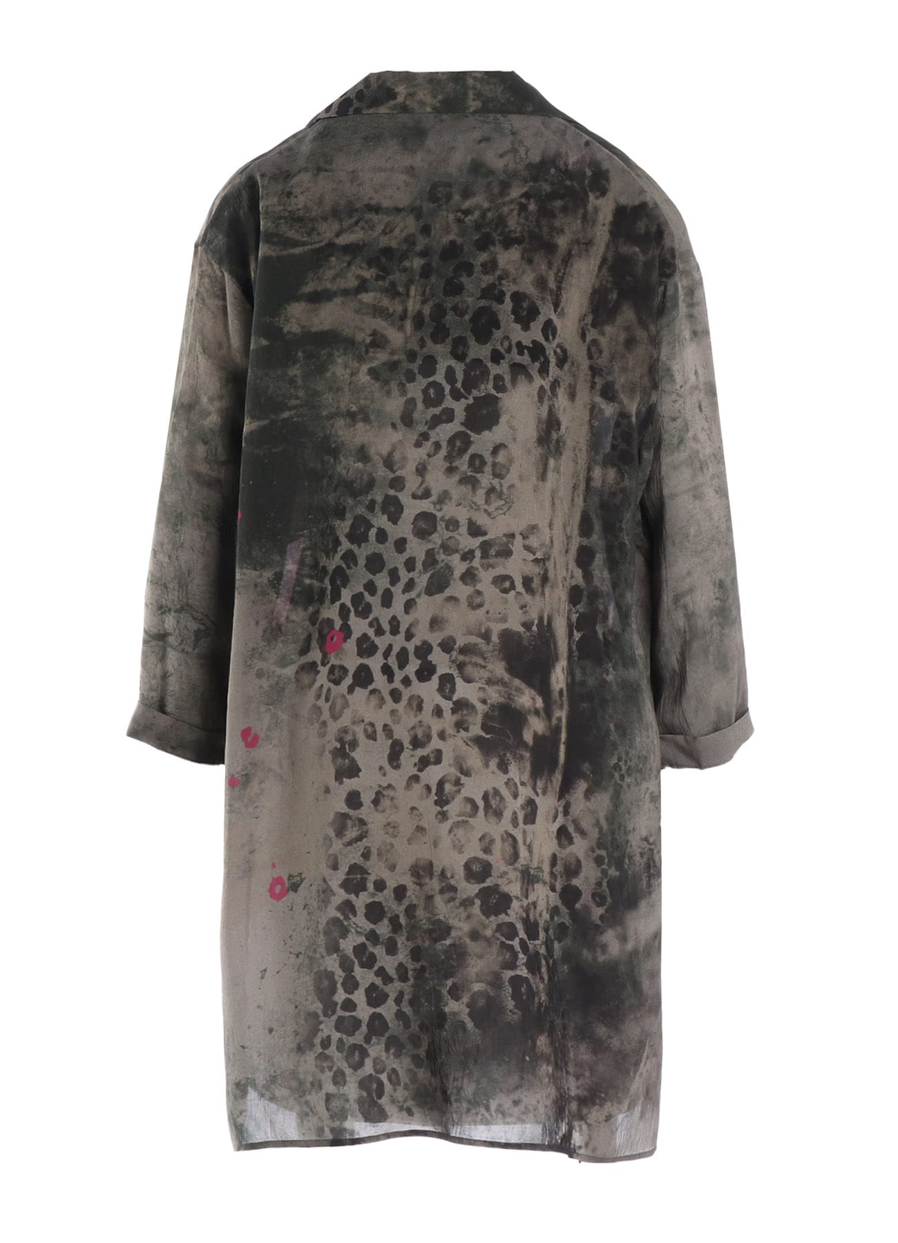 LEOPARD CUPRO BLOUSE