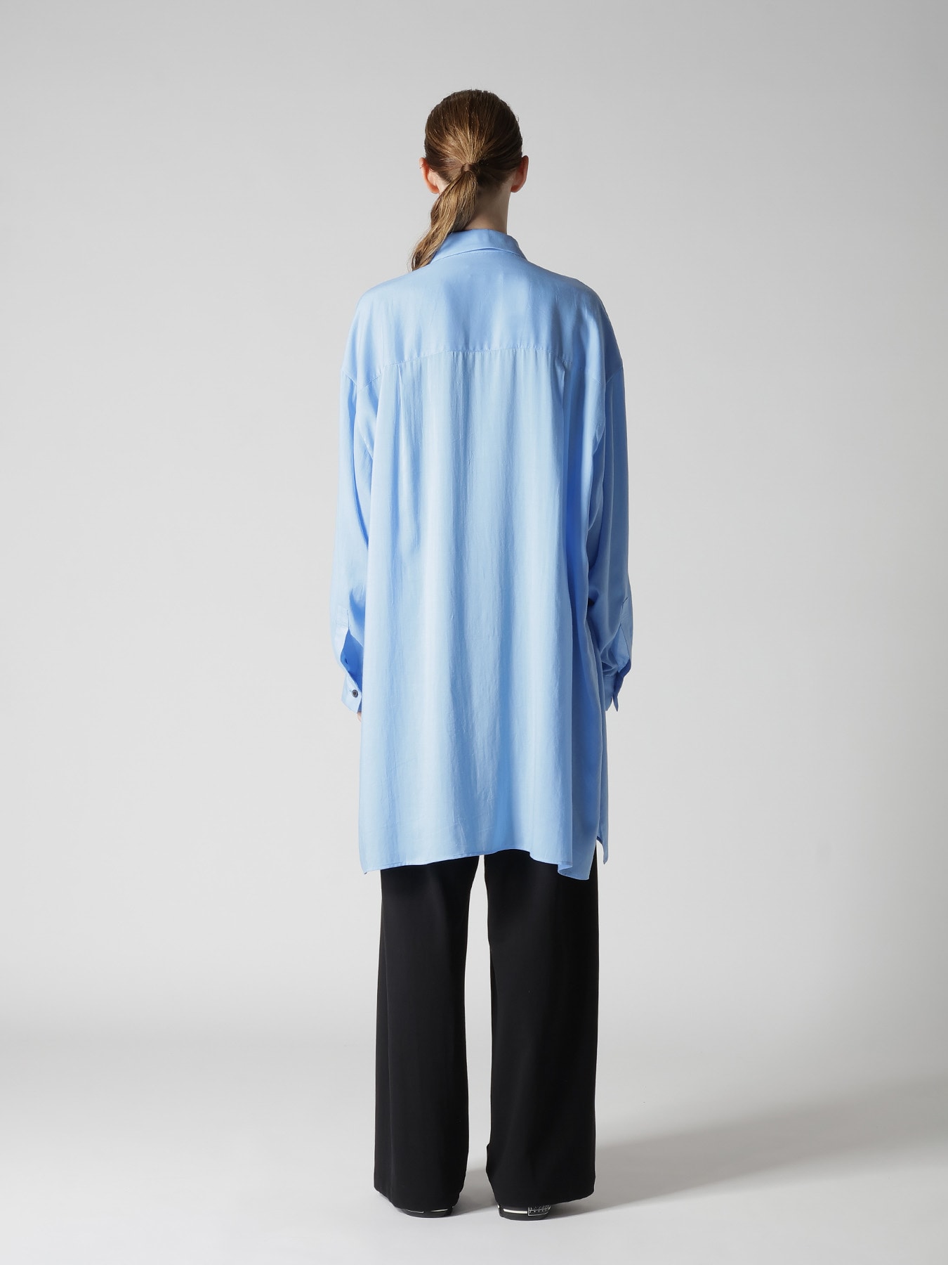 CELLULOSE LAWN UNBALANCED BIG BLOUSE