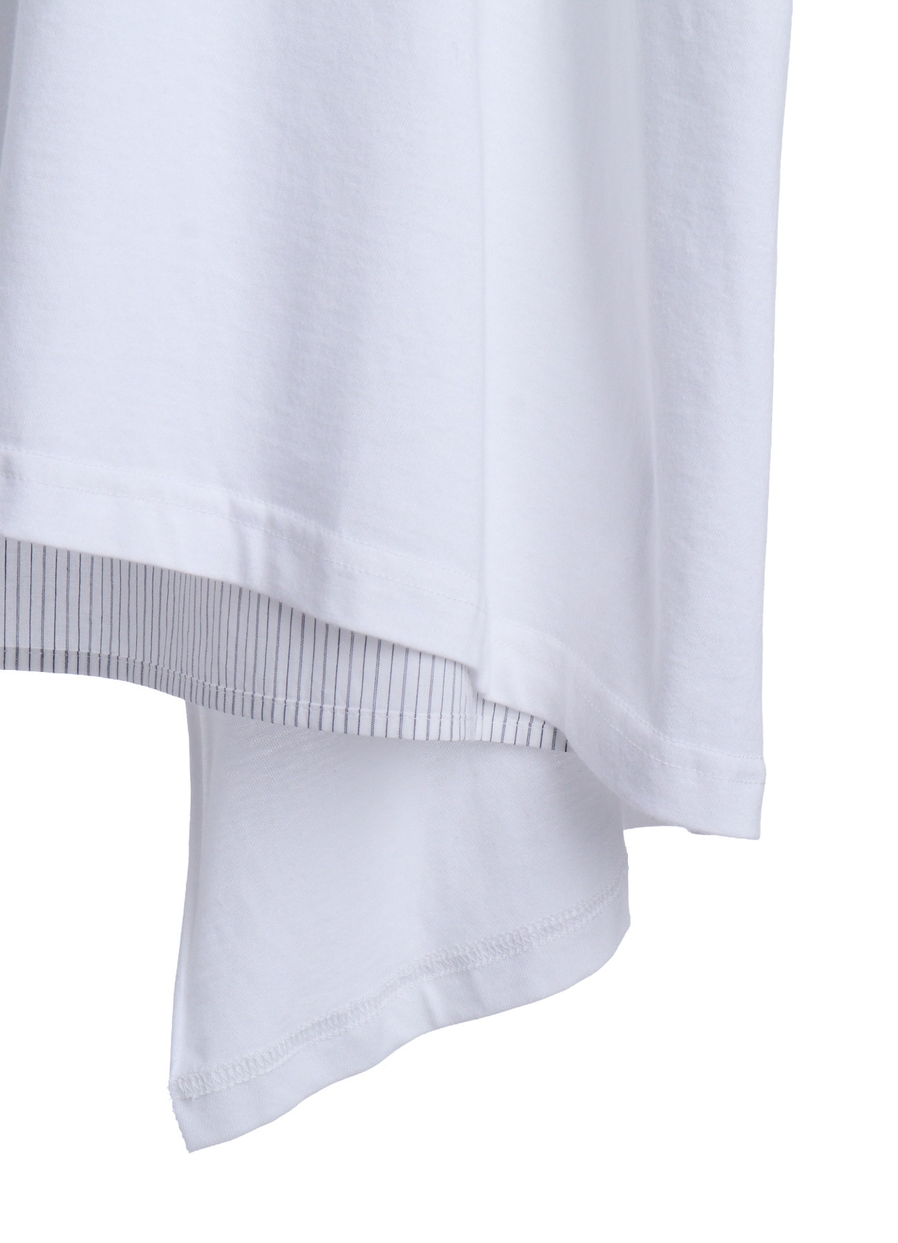 COTTON COMBINATION HALF SLEEVE BLOUSE