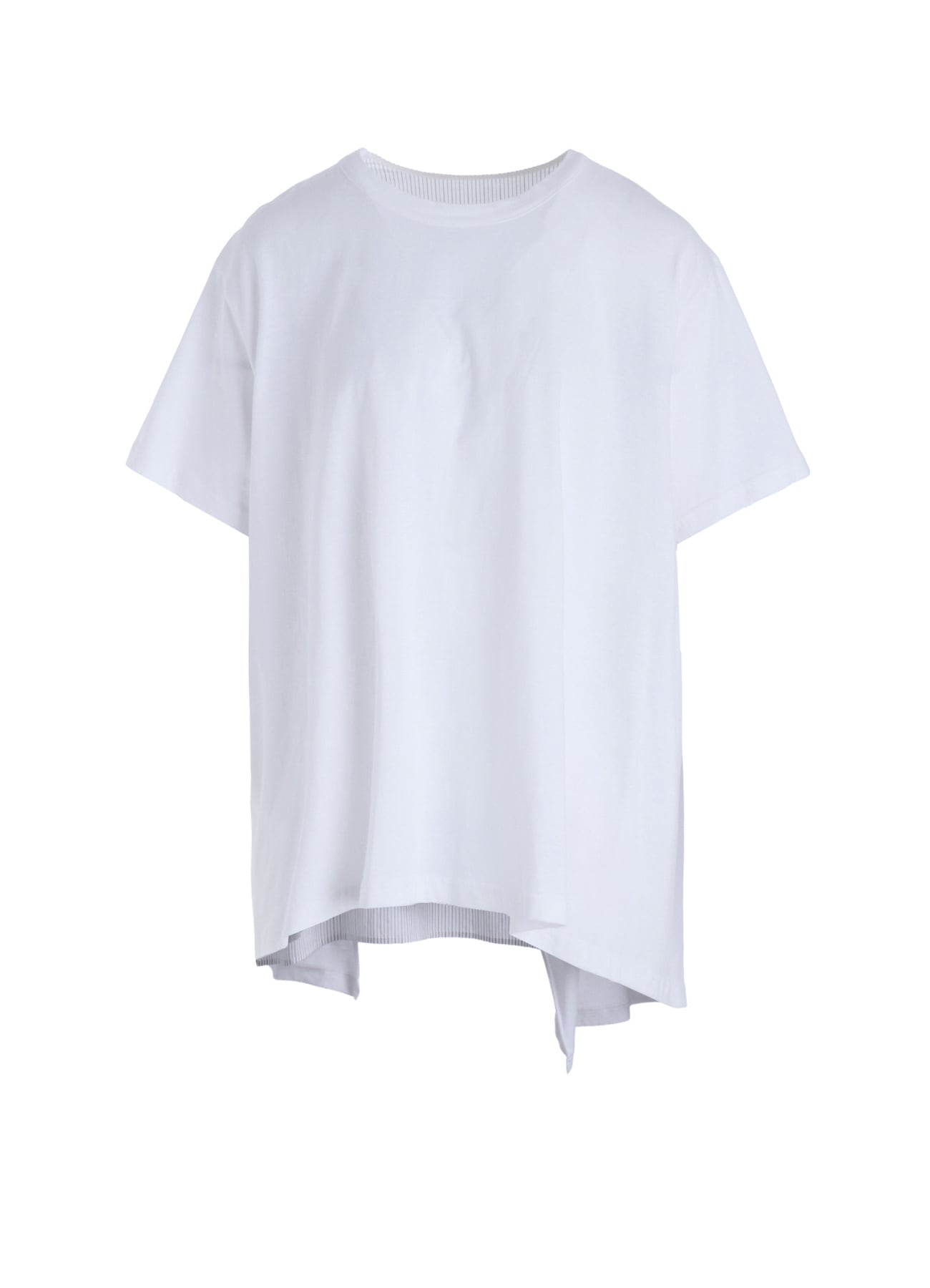 COTTON COMBINATION HALF SLEEVE BLOUSE