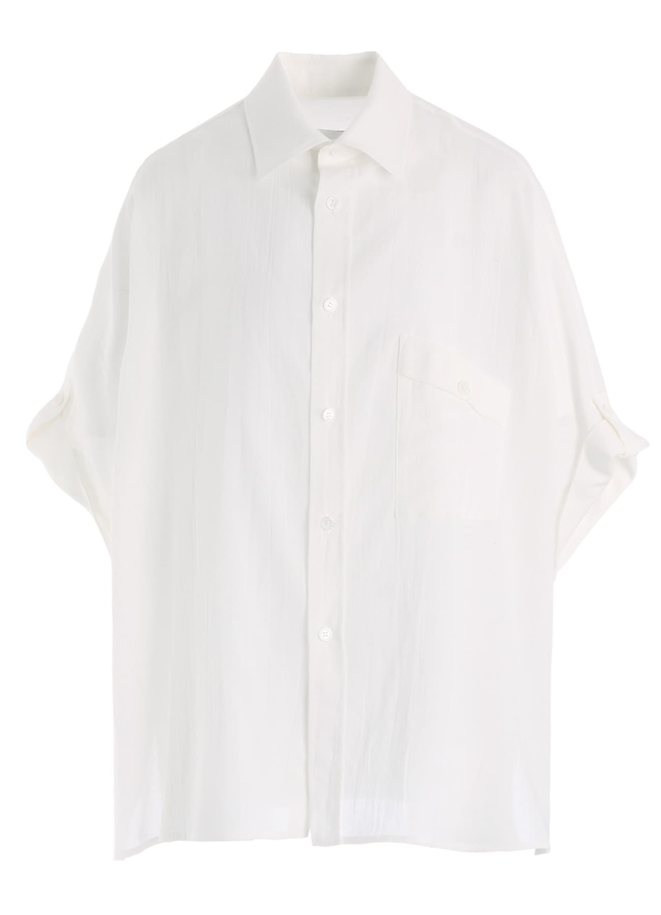 COTTON VOILE VIYELLA DOLMAN SLEEVE SHIRT