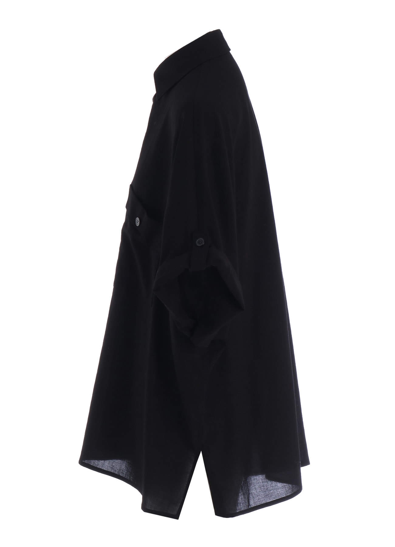 COTTON VOILE VIYELLA DOLMAN SLEEVE SHIRT