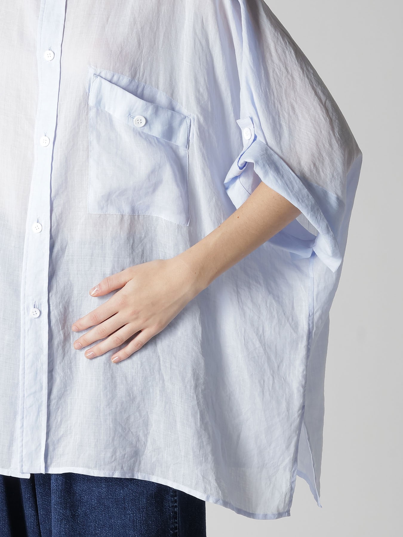 RAMIE DOLMAN SLEEVE SHIRT