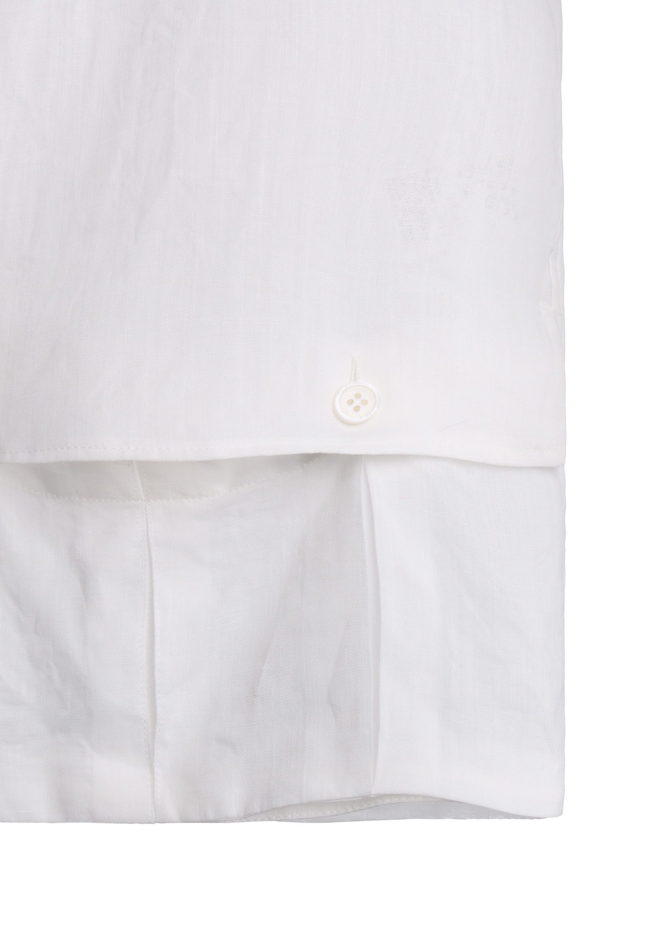 RAMIE OPEN COLLAR SHORT SLEEVE BLOUSE