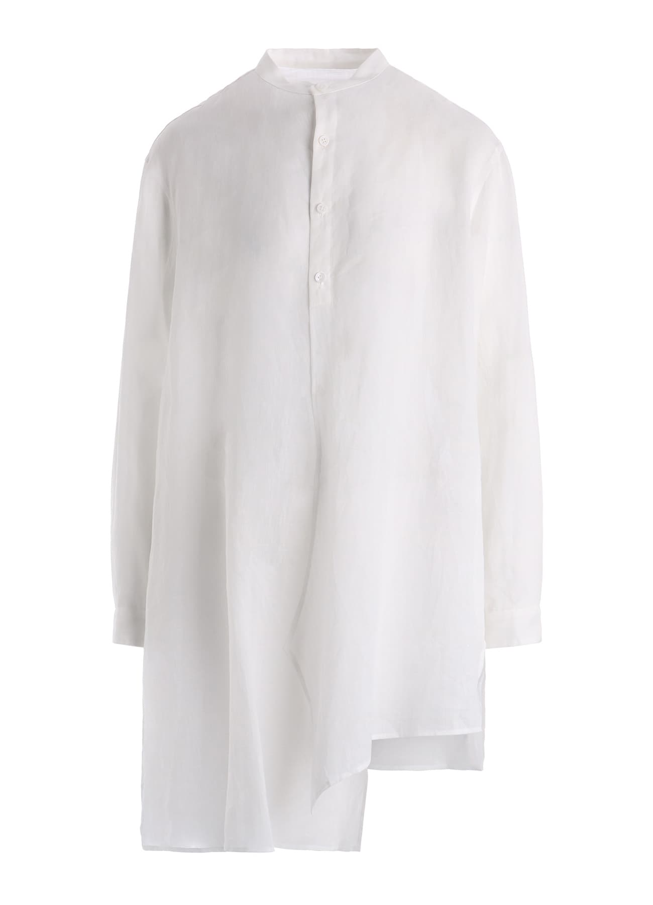 RAMIE STAND COLLAR BLOUSE