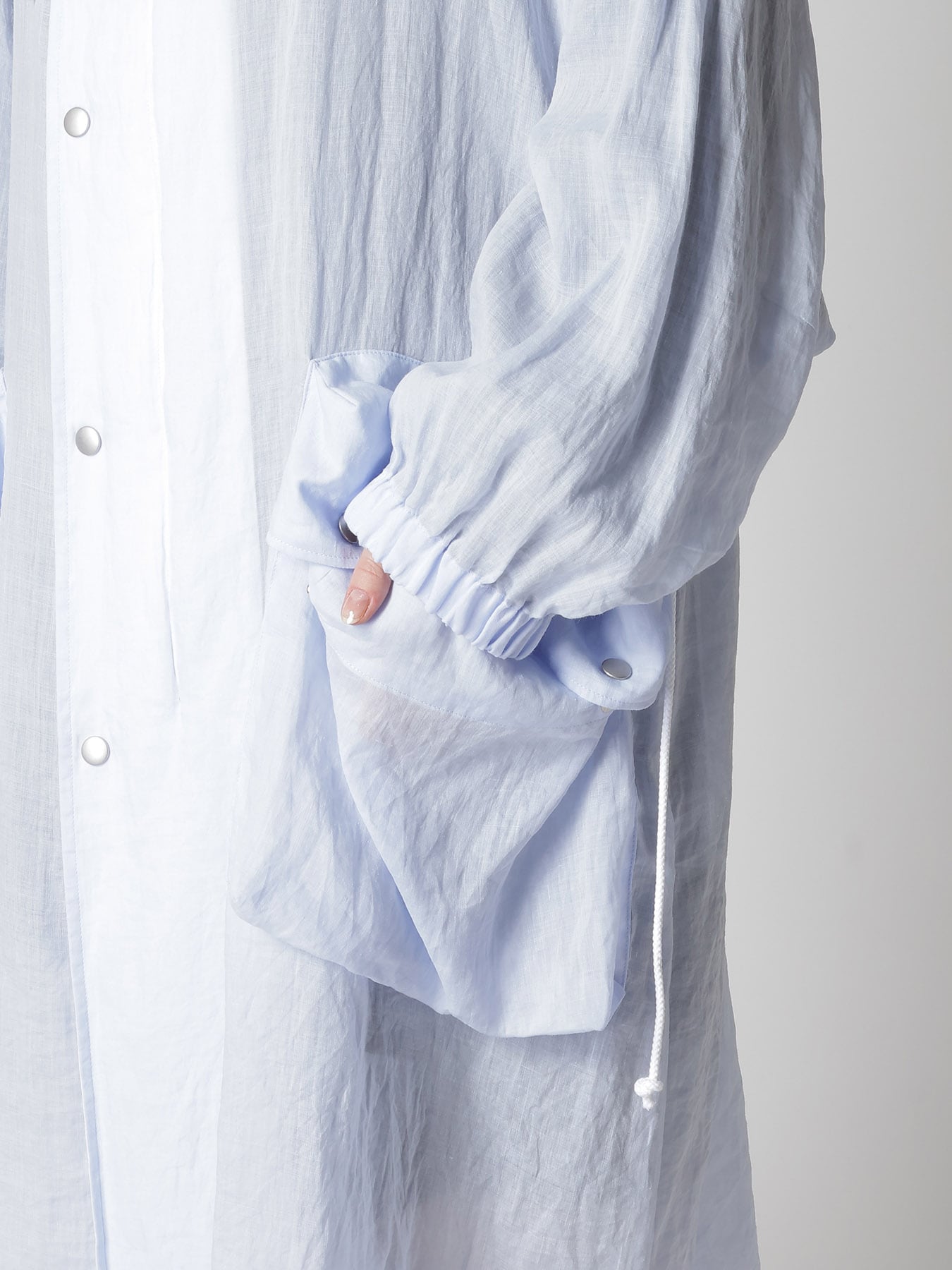 RAMIE HOODED OVERSIZED COAT