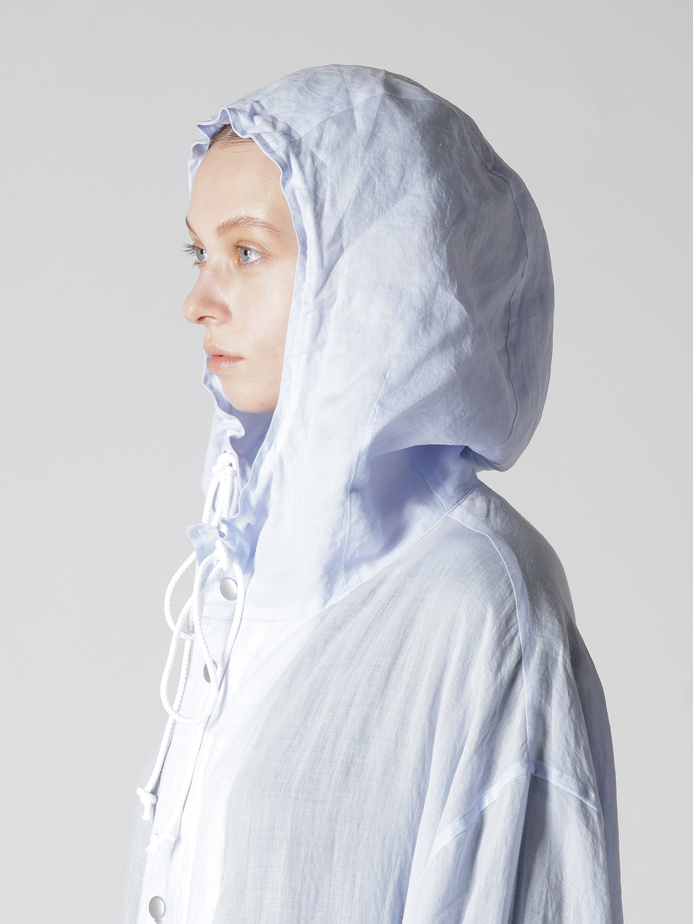 RAMIE HOODED OVERSIZED COAT