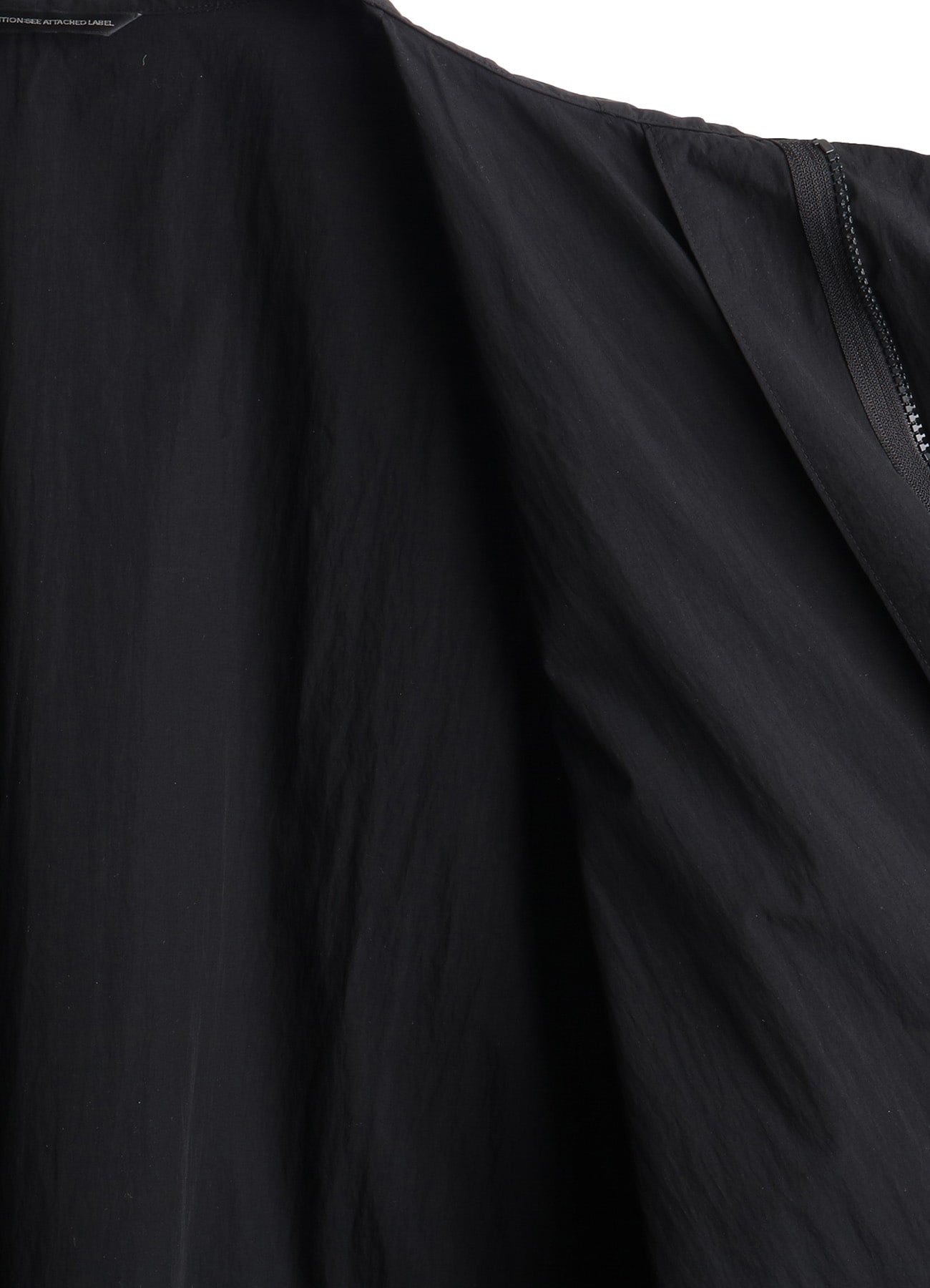 NY/ JET TAFFETA HOODED BIG COAT