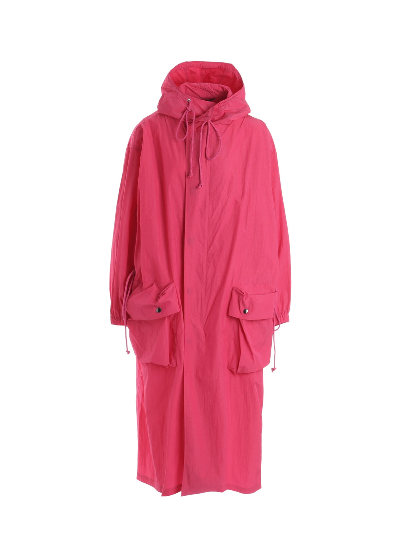 NY/ JET TAFFETA HOODED BIG COAT