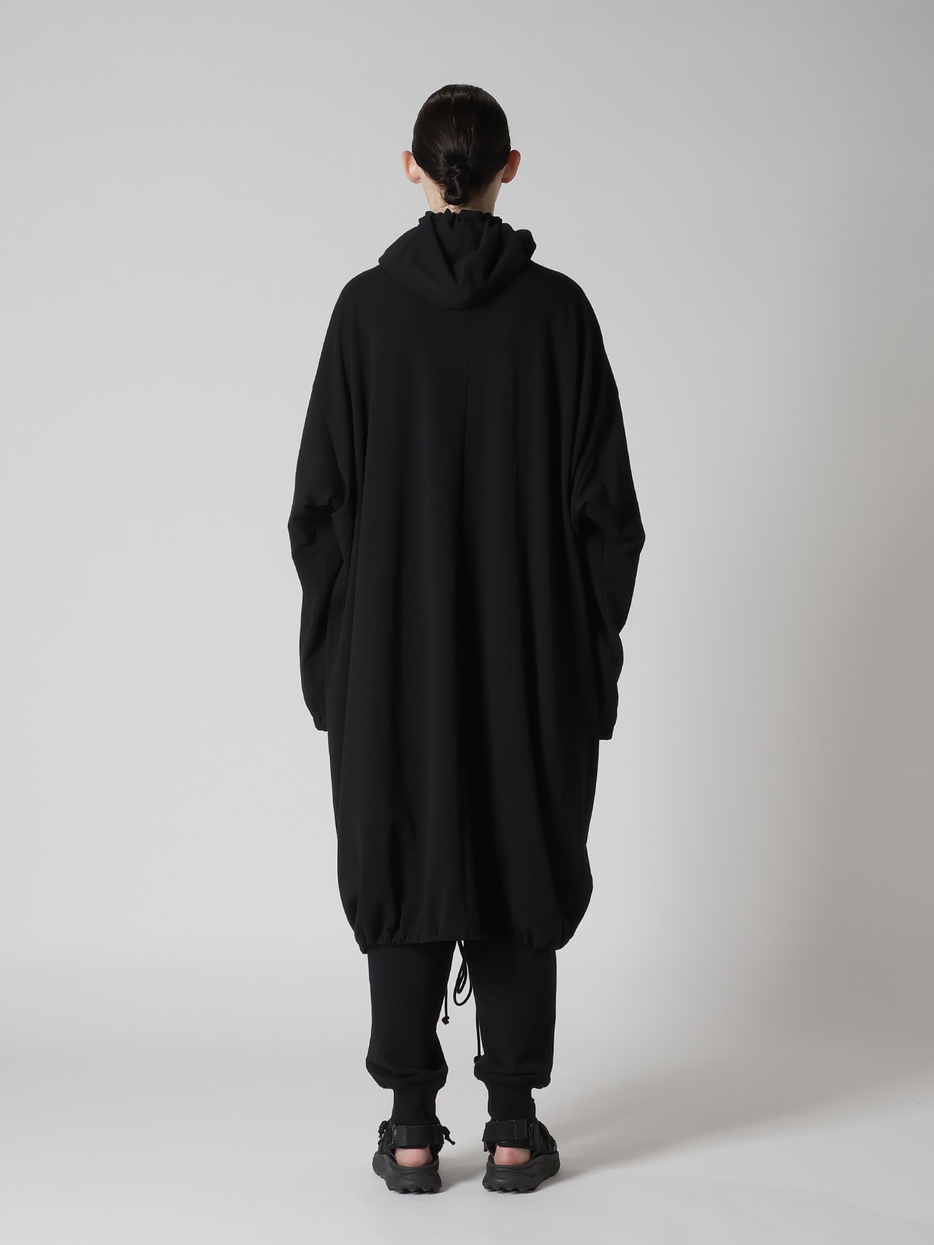 COTTON INLAY ZIP UP POCKET COAT