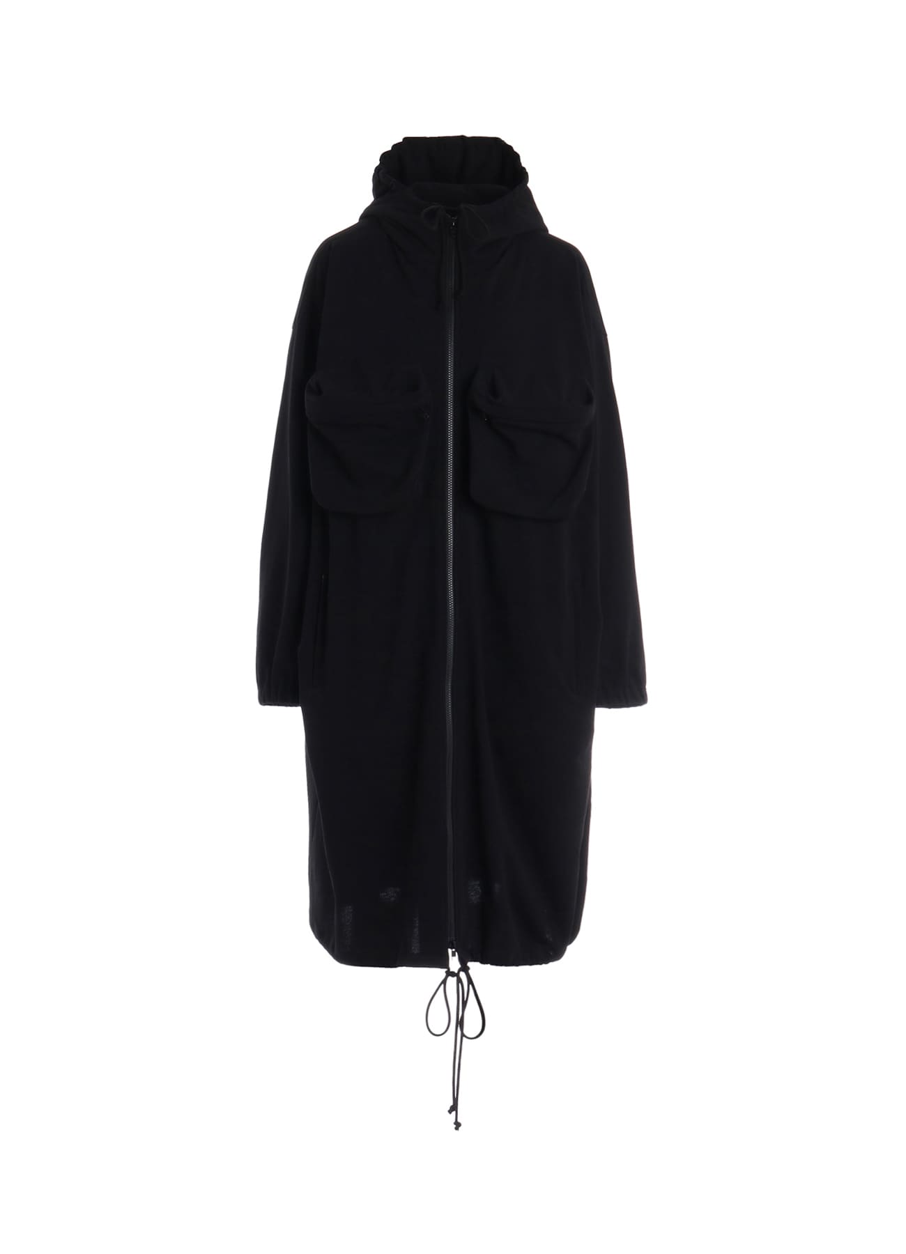 COTTON INLAY ZIP UP POCKET COAT