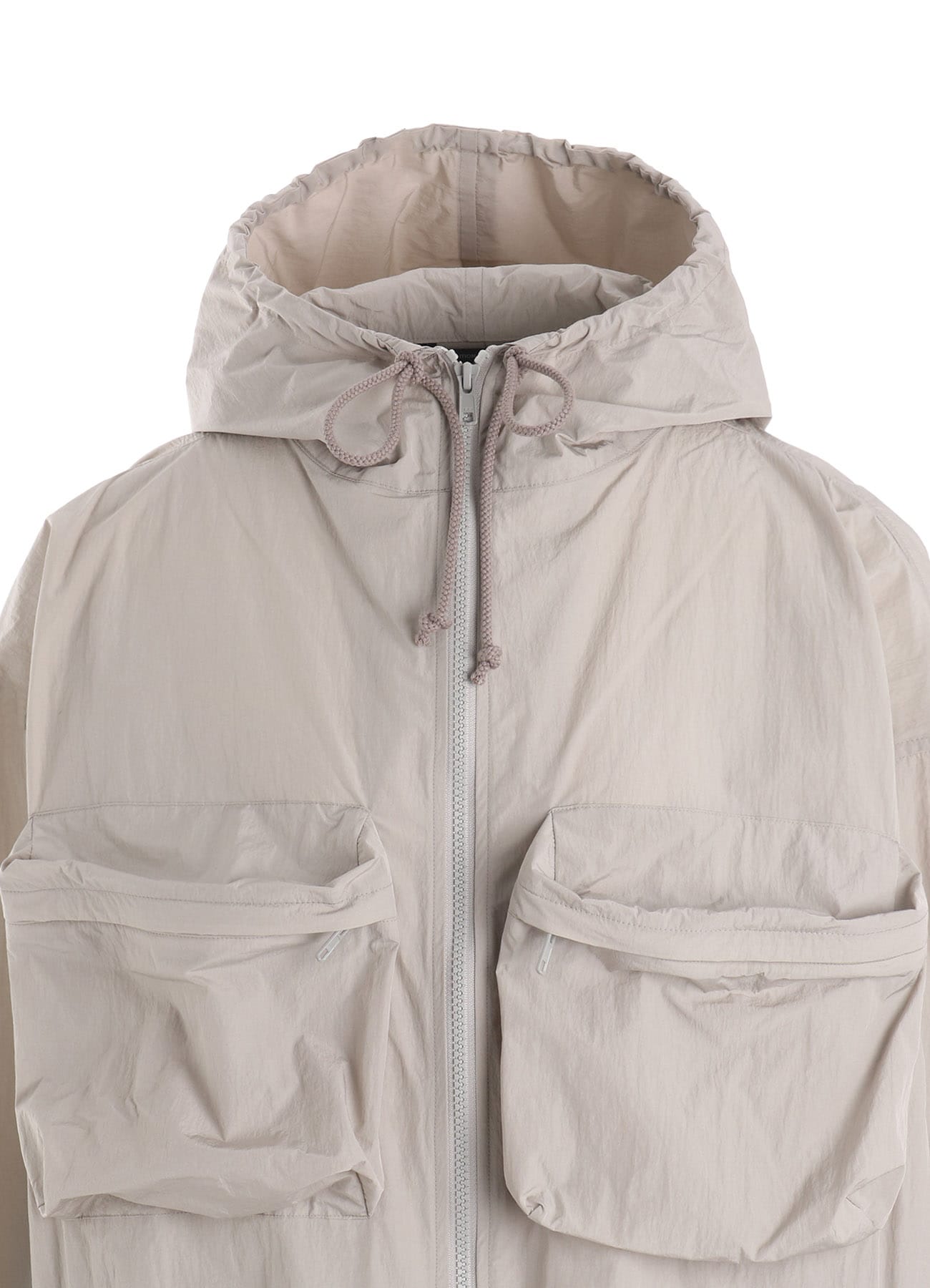 NY/ JET TAFFETA ZIP UP POCKET COAT