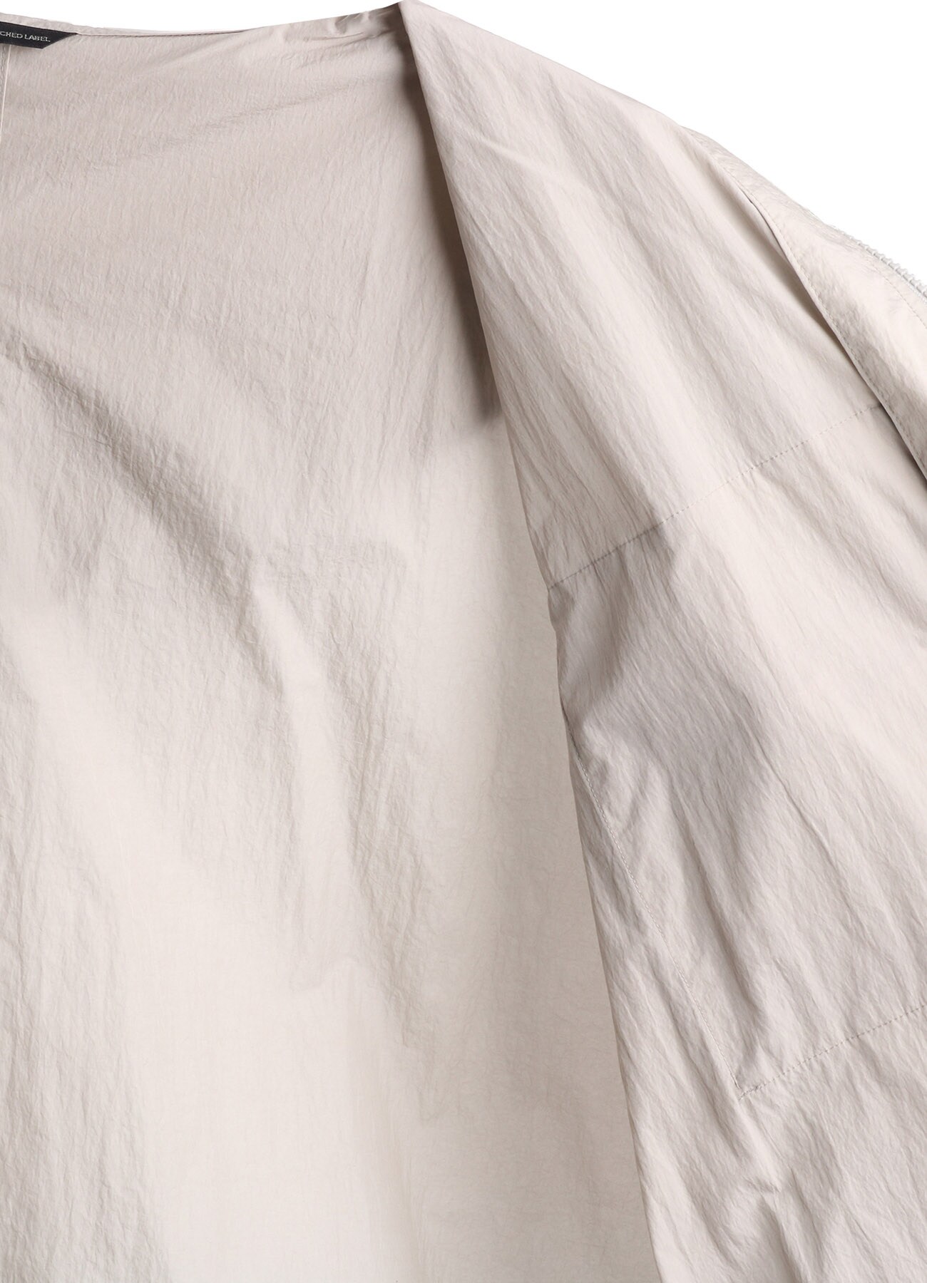 NY/ JET TAFFETA ZIP UP POCKET COAT