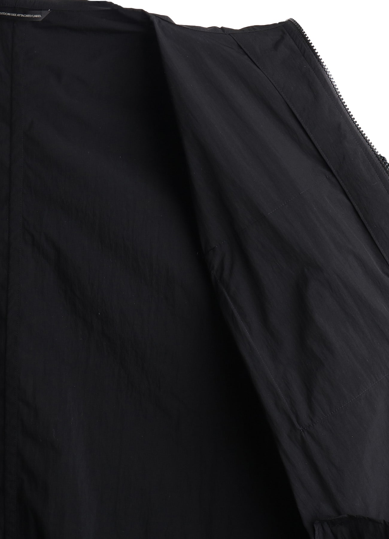 NY/ JET TAFFETA ZIP UP POCKET COAT