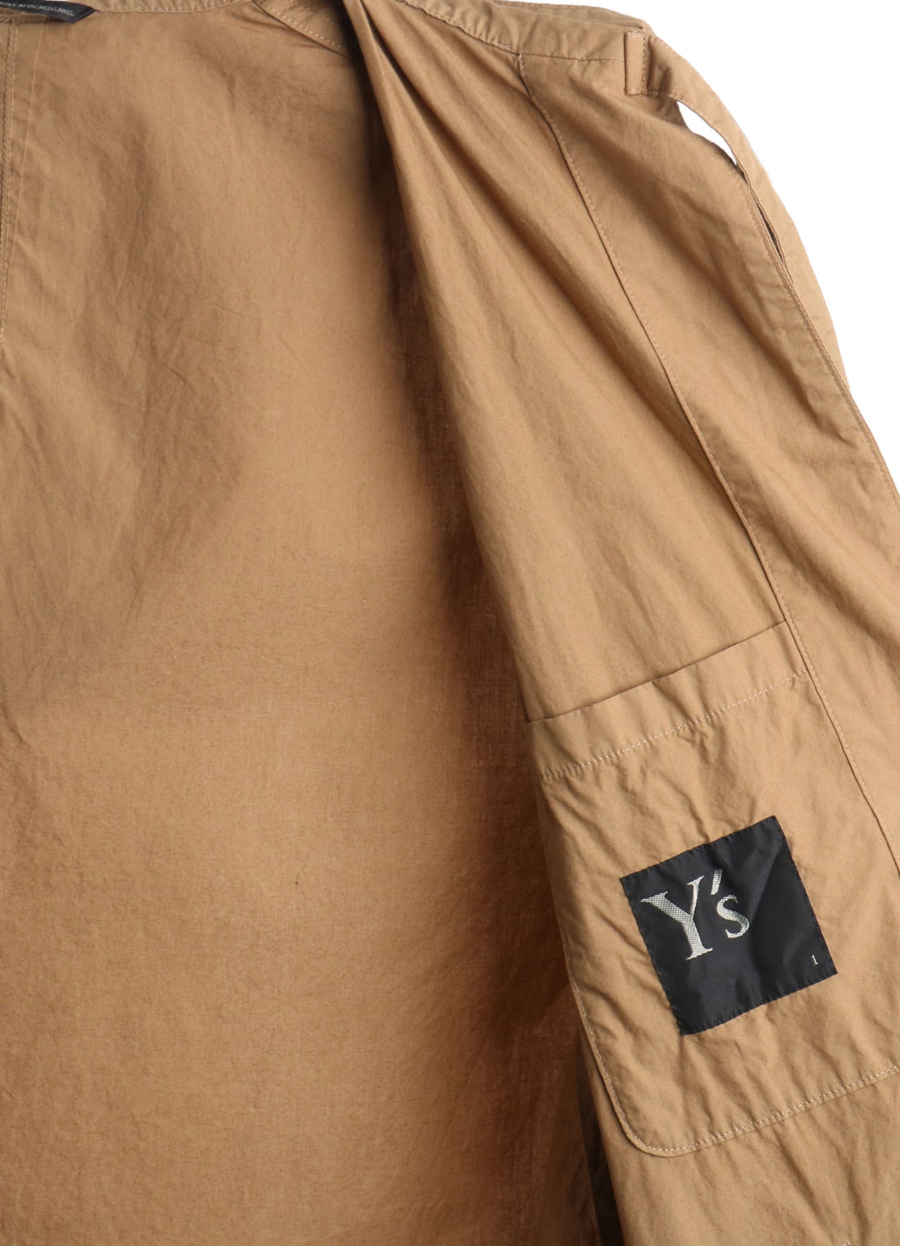 COTTON TYPEWRITER HOODED GOWN