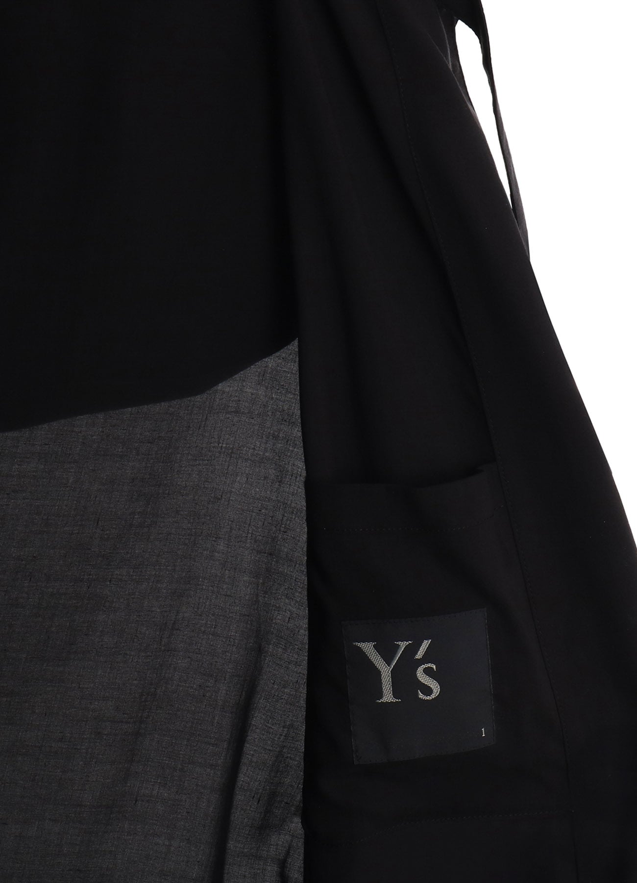 CELLULOSE LAWN HOODED GOWN