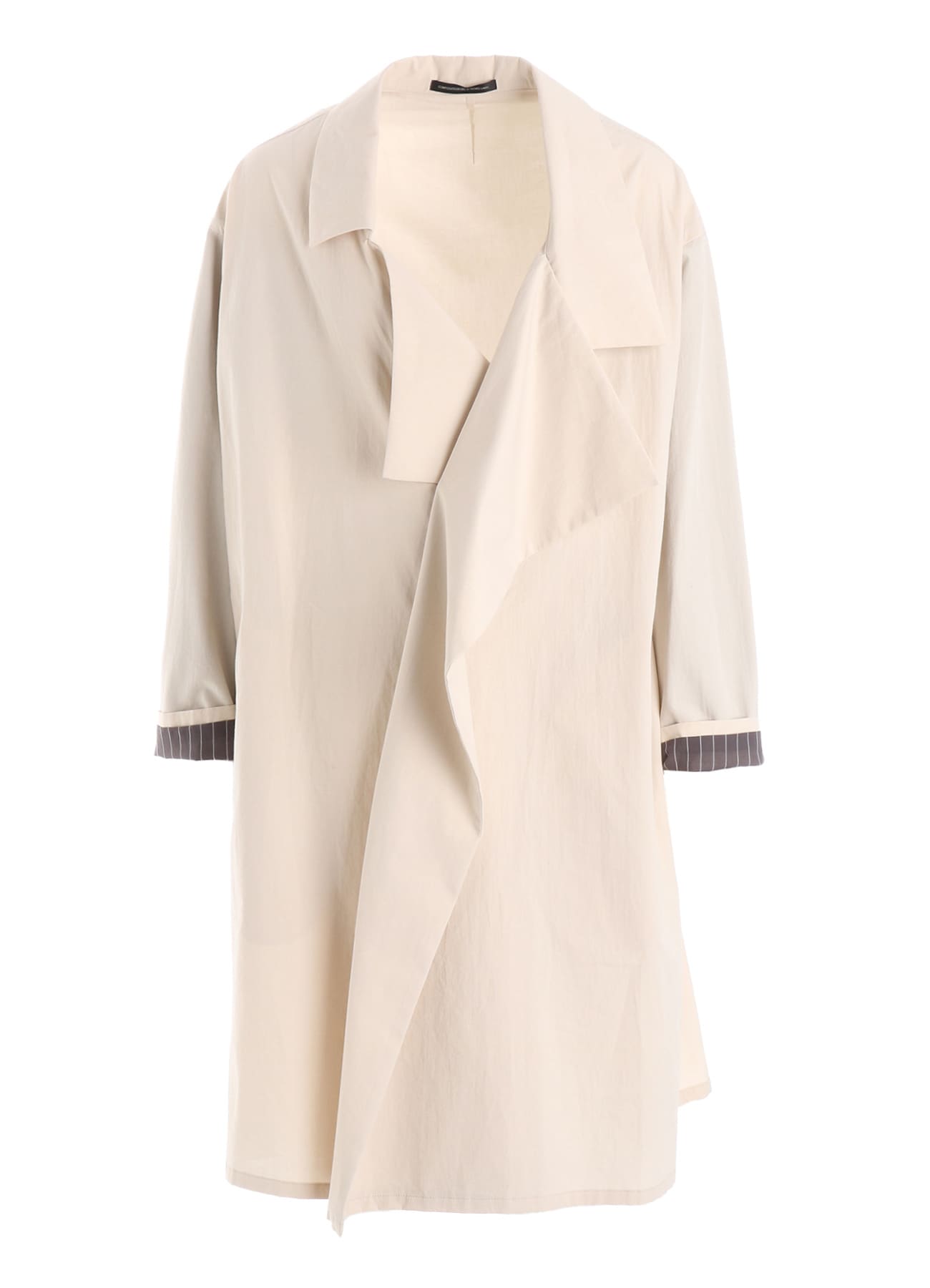 COTTON BROAD BIG LAPEL COAT