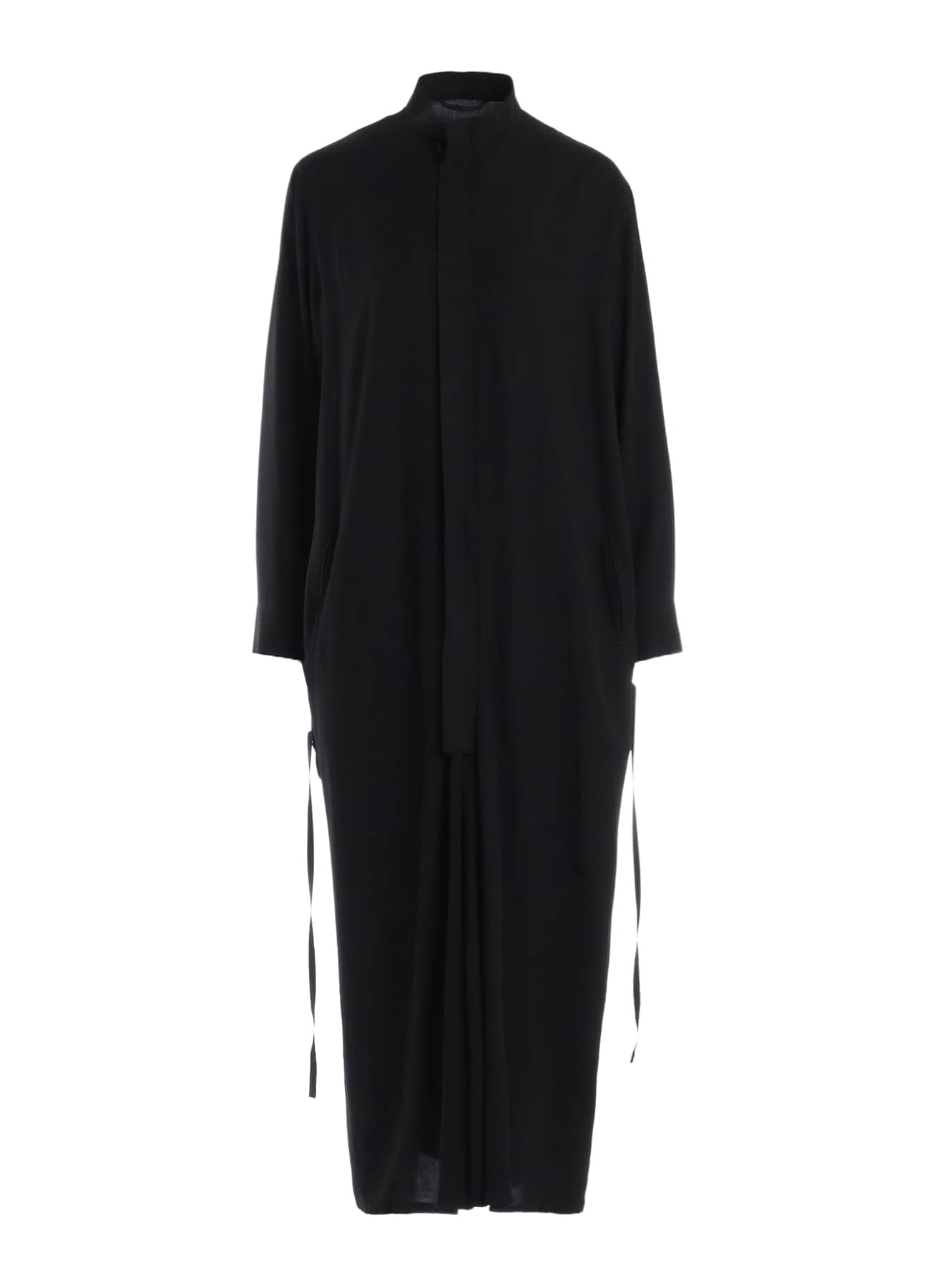 RAYON TWILL DRAW STRING DRESS