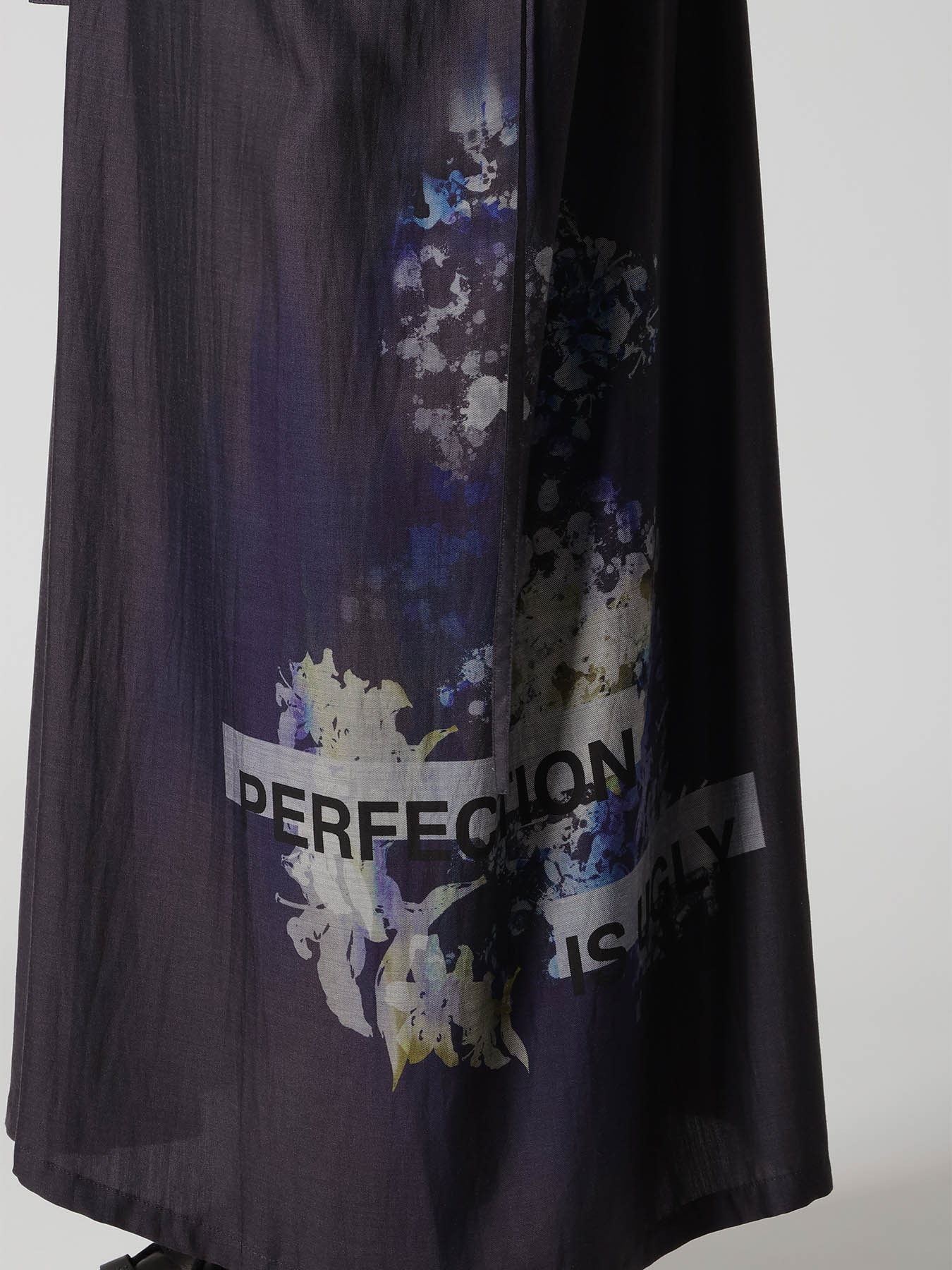 CUPRO/DUNGAREE TWILL DRAW STRING DRESS