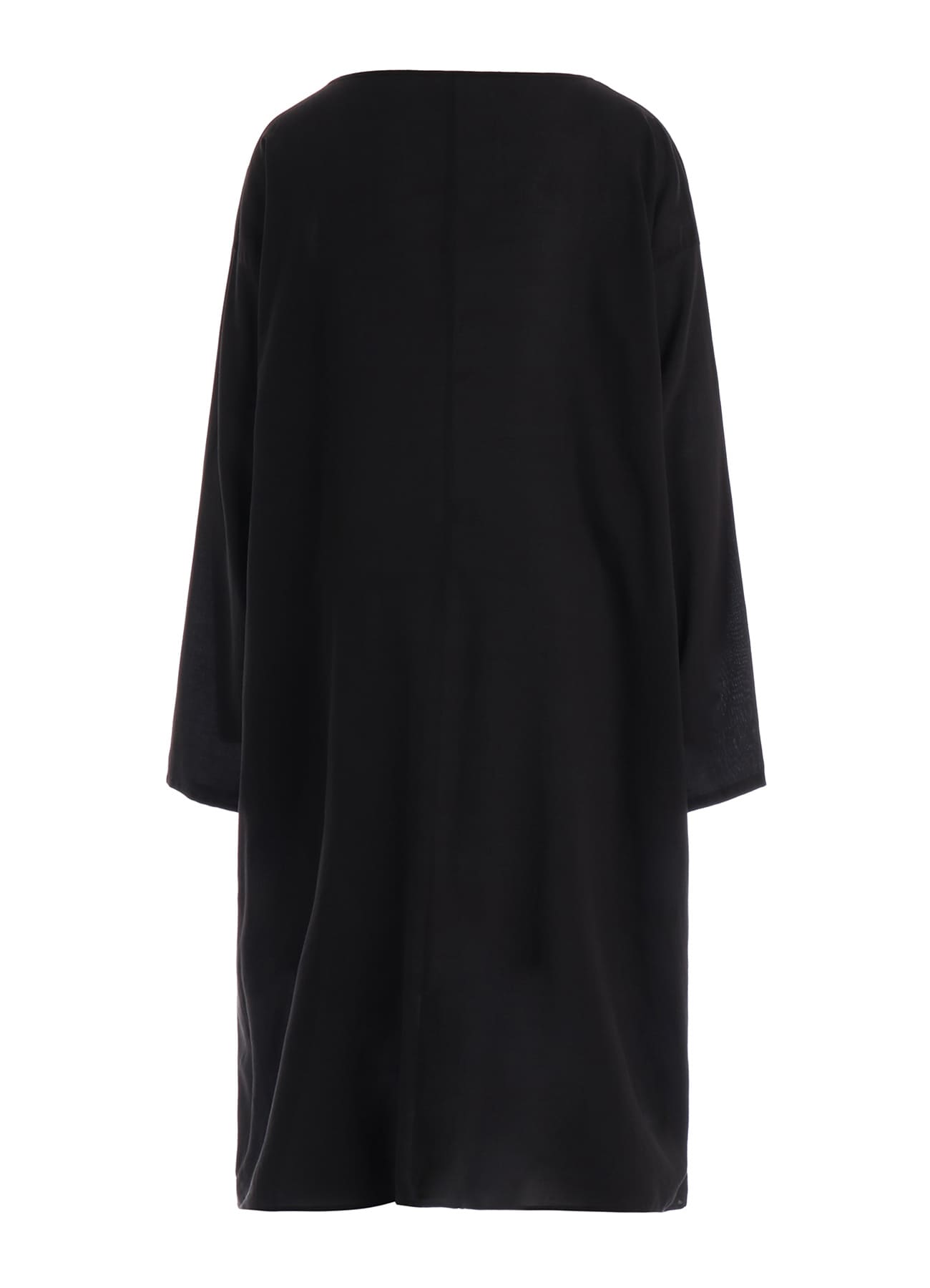 CELLULOSE LAWN COLLAR LESS DRESS