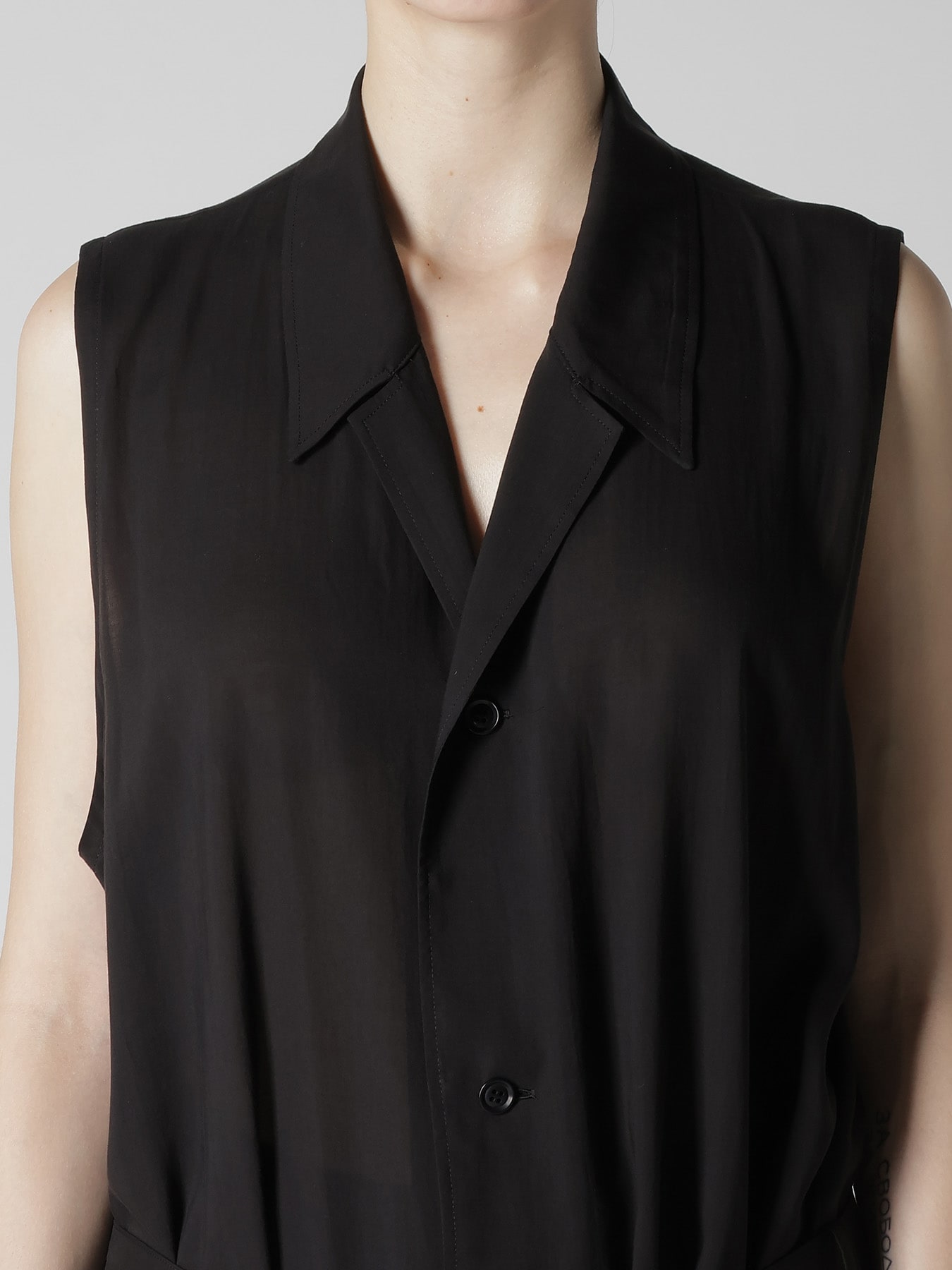 CELLULOSE LAWN BELTED DRESS