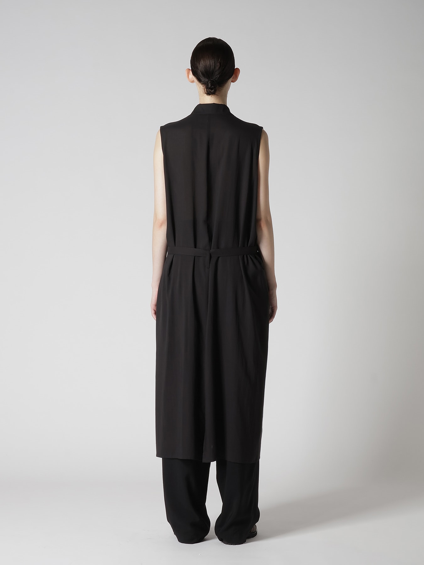 CELLULOSE LAWN BELTED DRESS