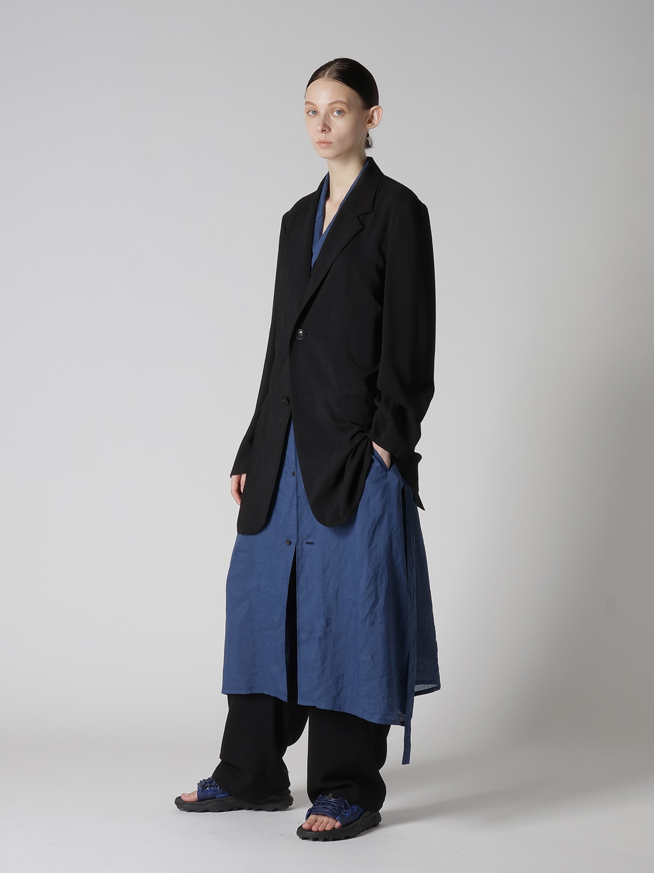 RAMIE BLETED DRESS
