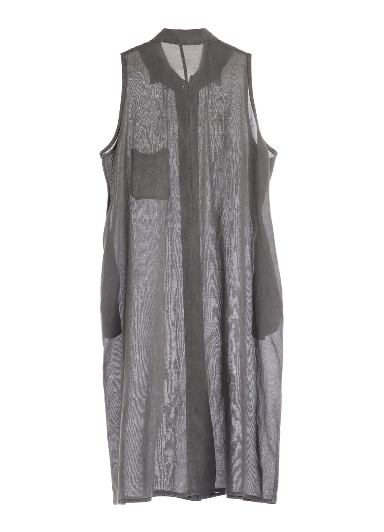 CUPRO/COTTON GARMENT GATHERED DRESS