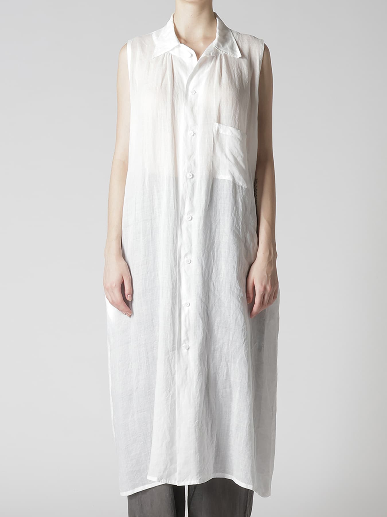 RAMIE NECK GATHER DRESS