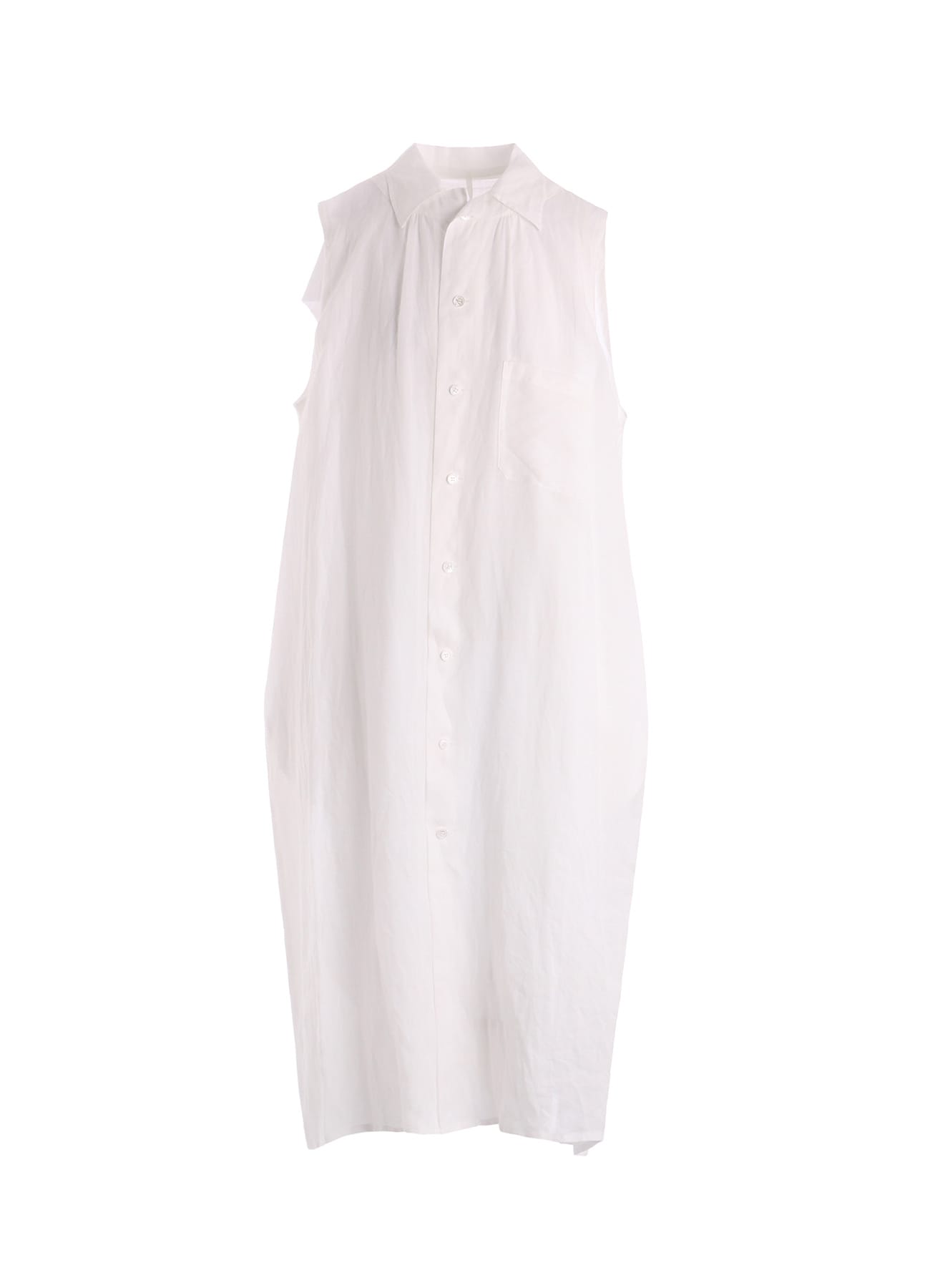 RAMIE NECK GATHER DRESS