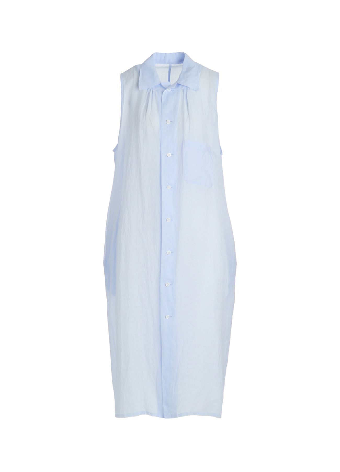 RAMIE NECK GATHER DRESS