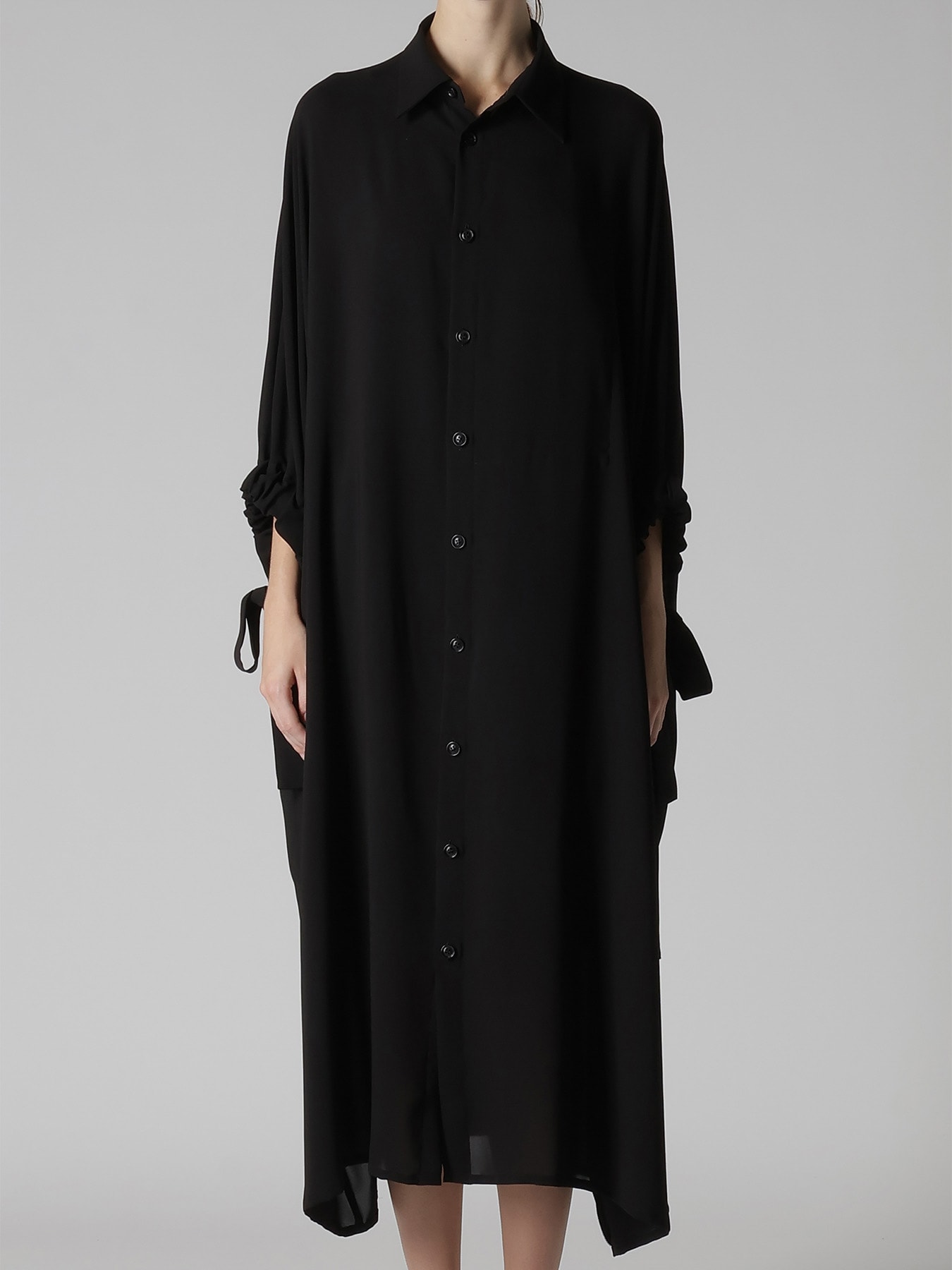 TA/PE GEORGETTE SHIRT DRESS