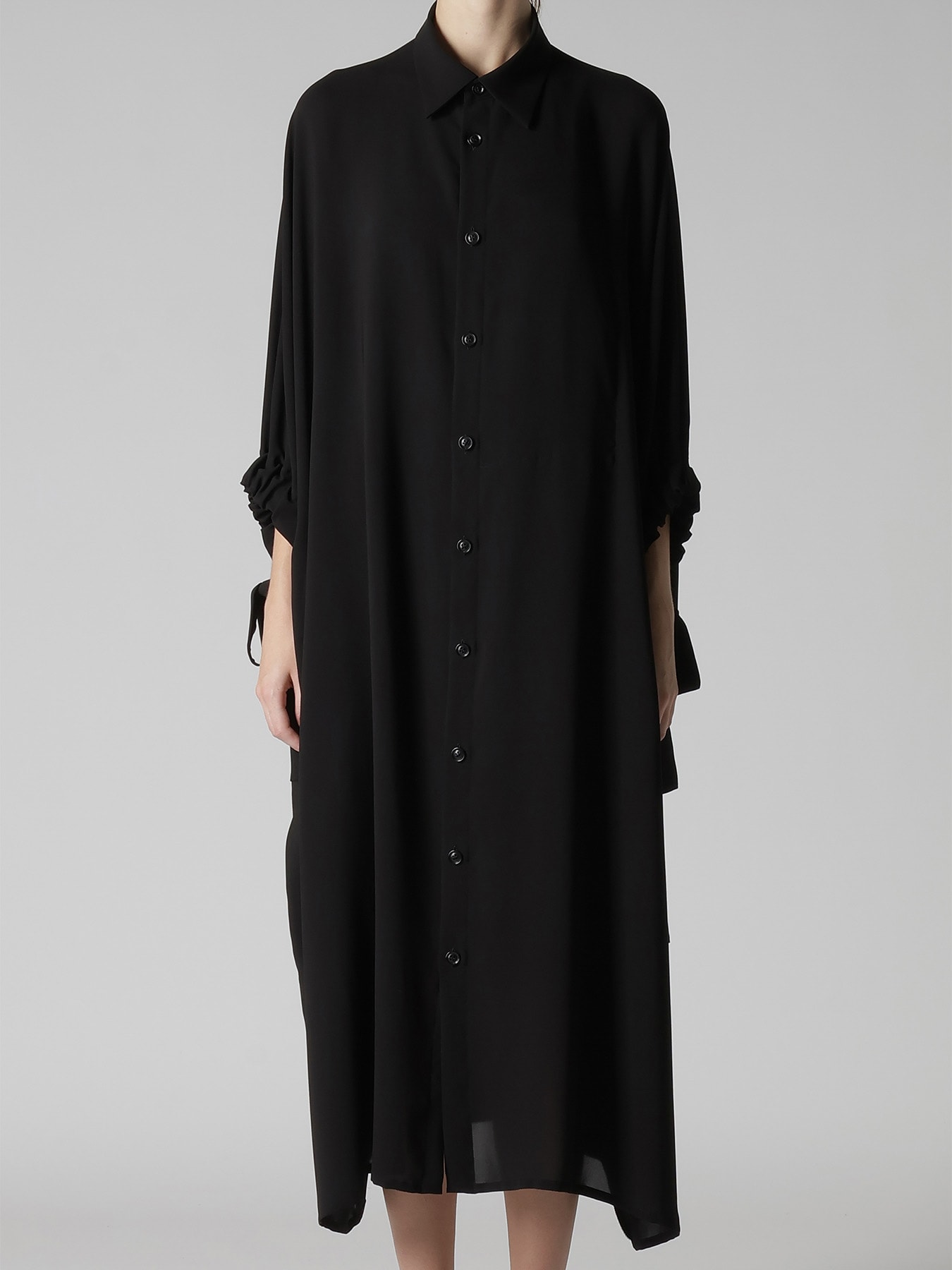 TA/PE GEORGETTE SHIRT DRESS