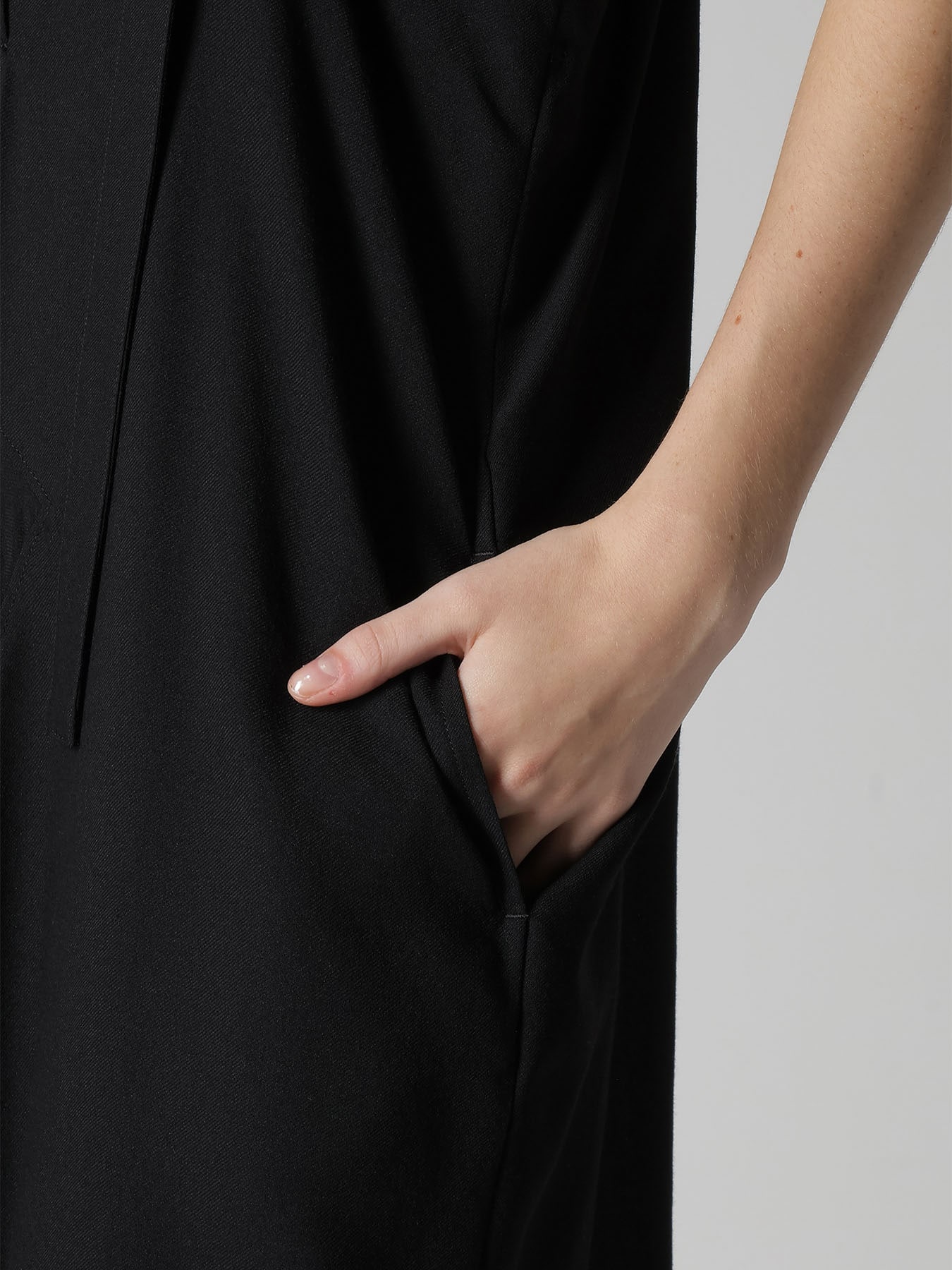 RY/NY GAUZE SHOULDER STRAP DRESS