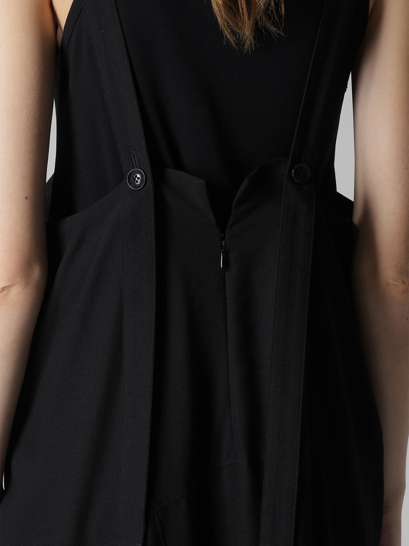 RY/NY GAUZE SHOULDER STRAP DRESS