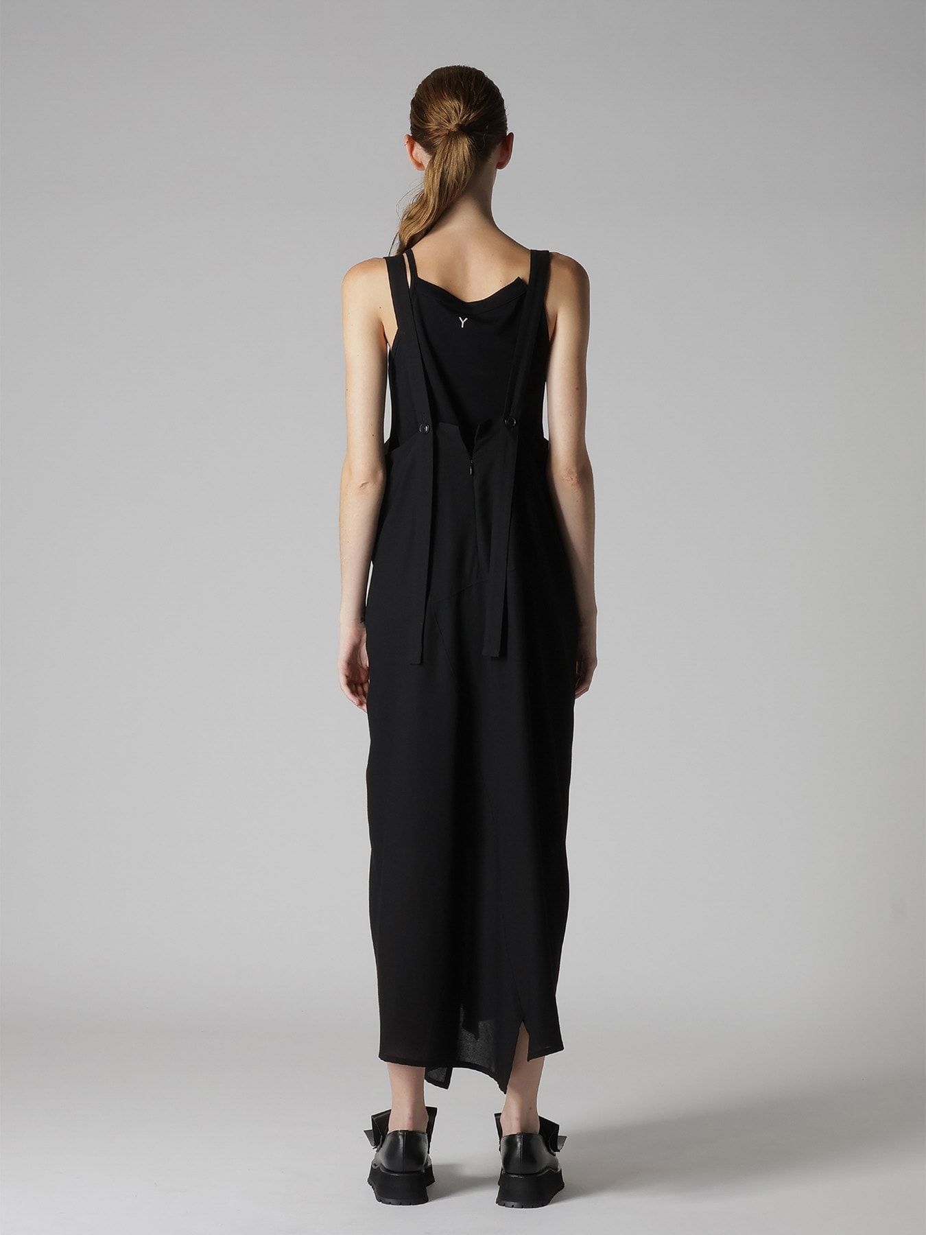 RY/NY GAUZE SHOULDER STRAP DRESS