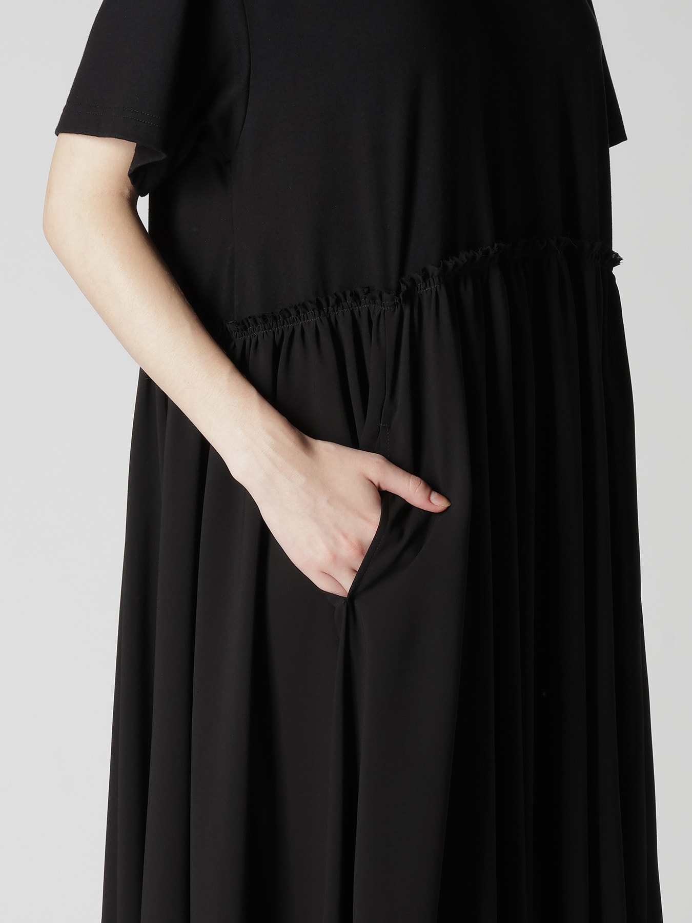 COMBINATION HALF SLEEVE DRESS