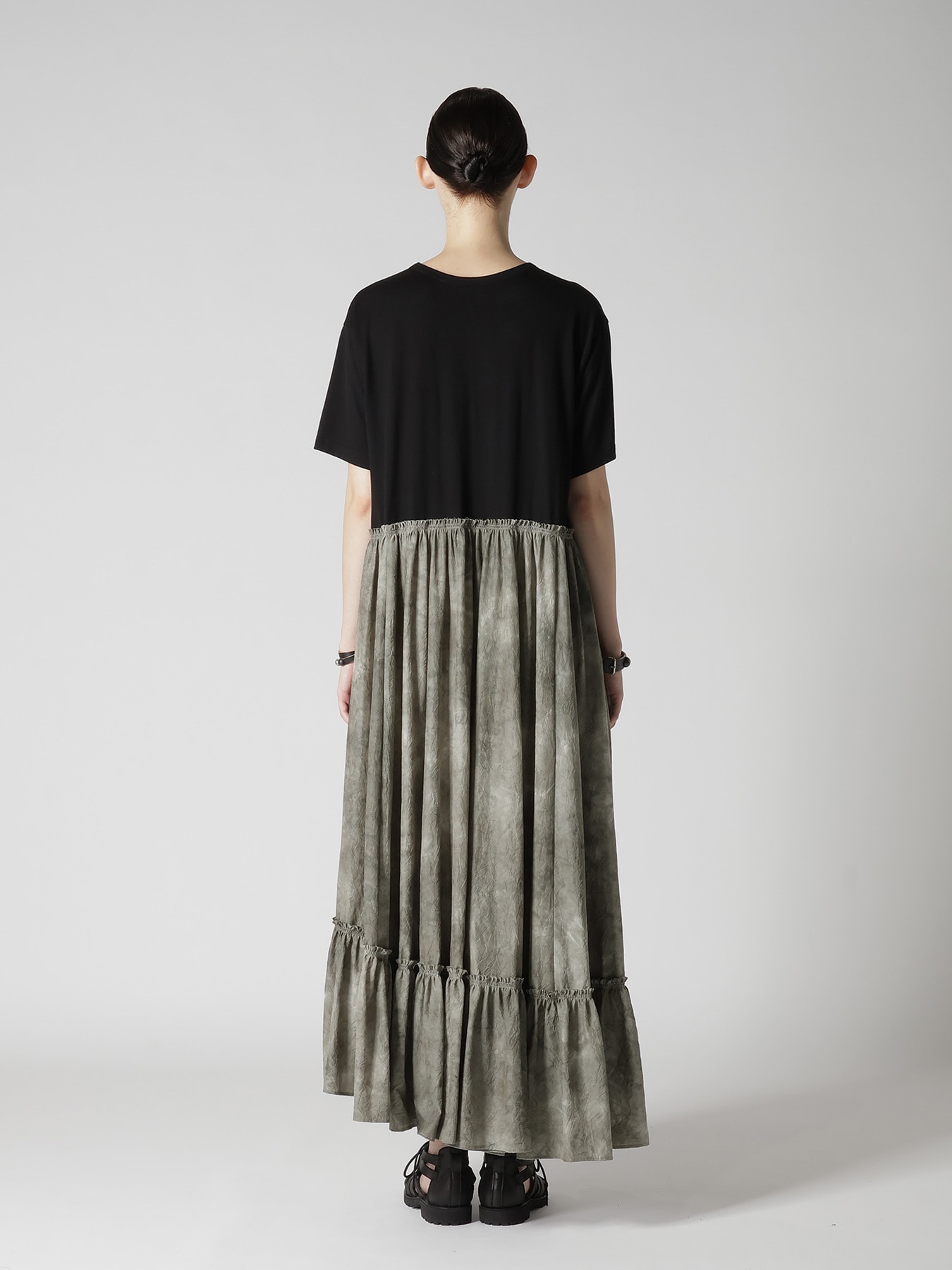 "CHUSEN" HALF SLEEVE DRESS