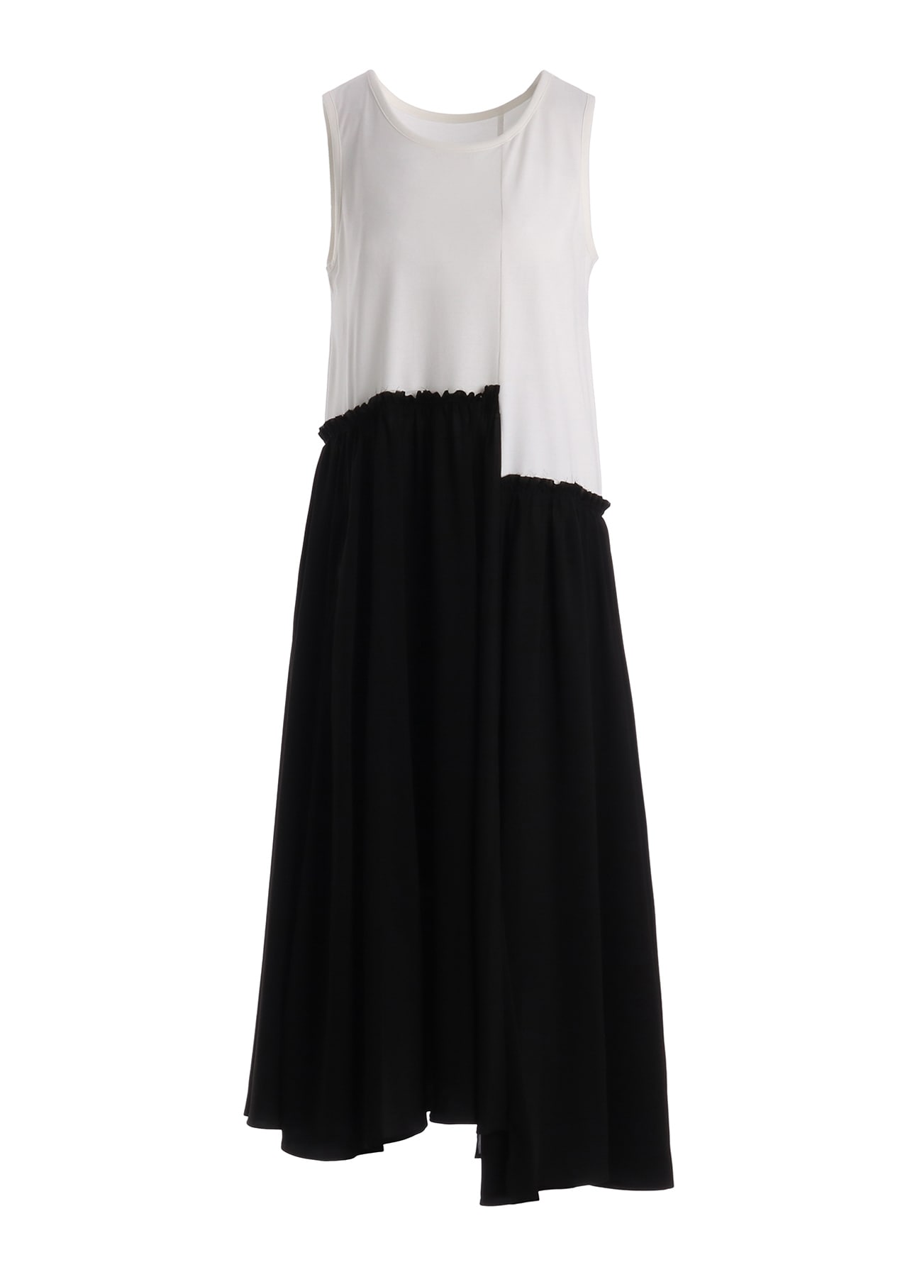 COMBINATION SLEEVELESS DRESS