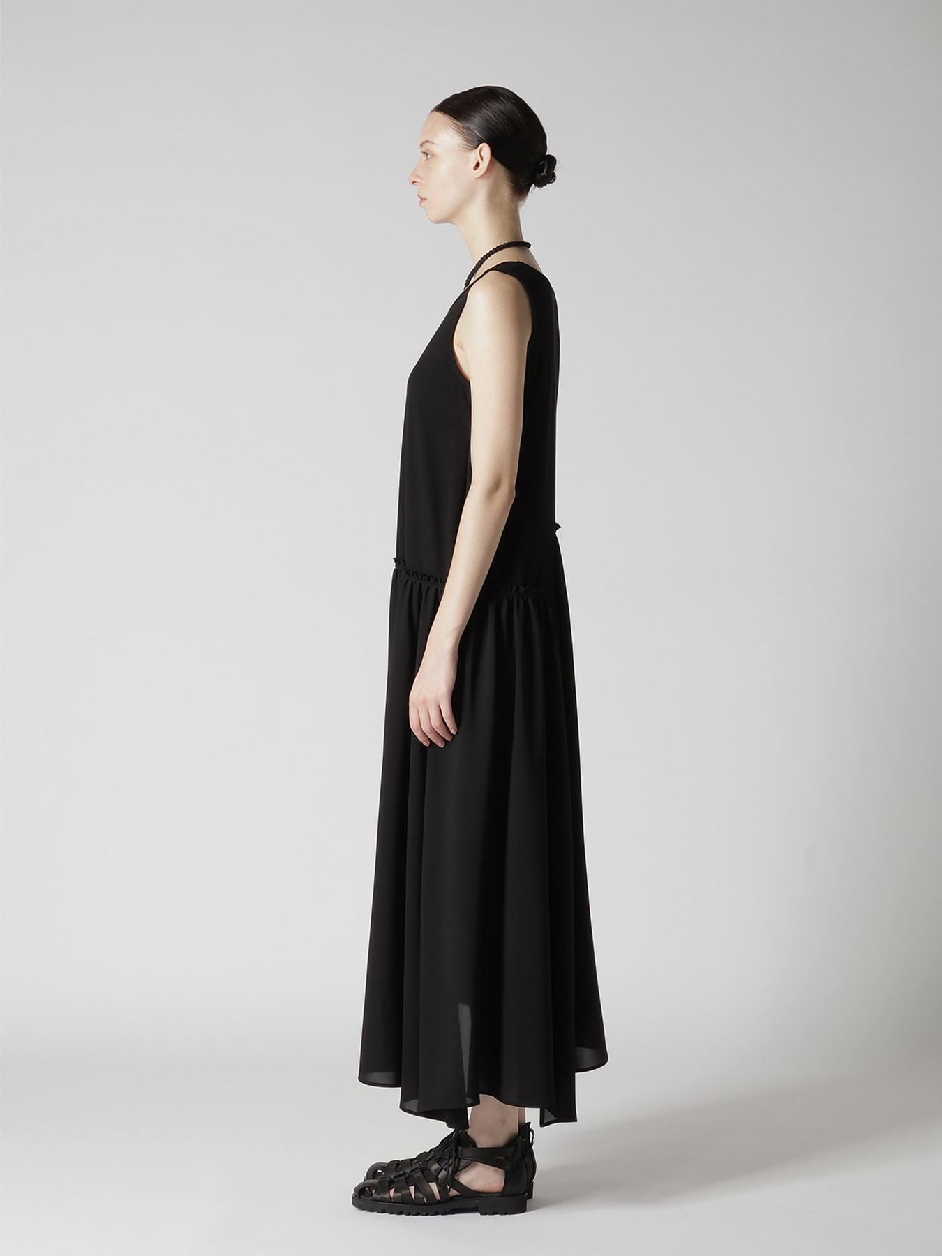 COMBINATION SLEEVELESS DRESS