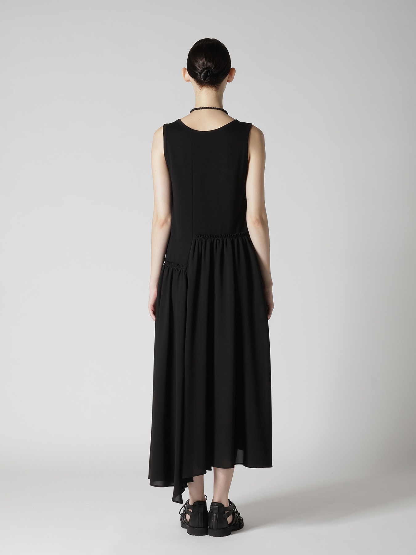 COMBINATION SLEEVELESS DRESS