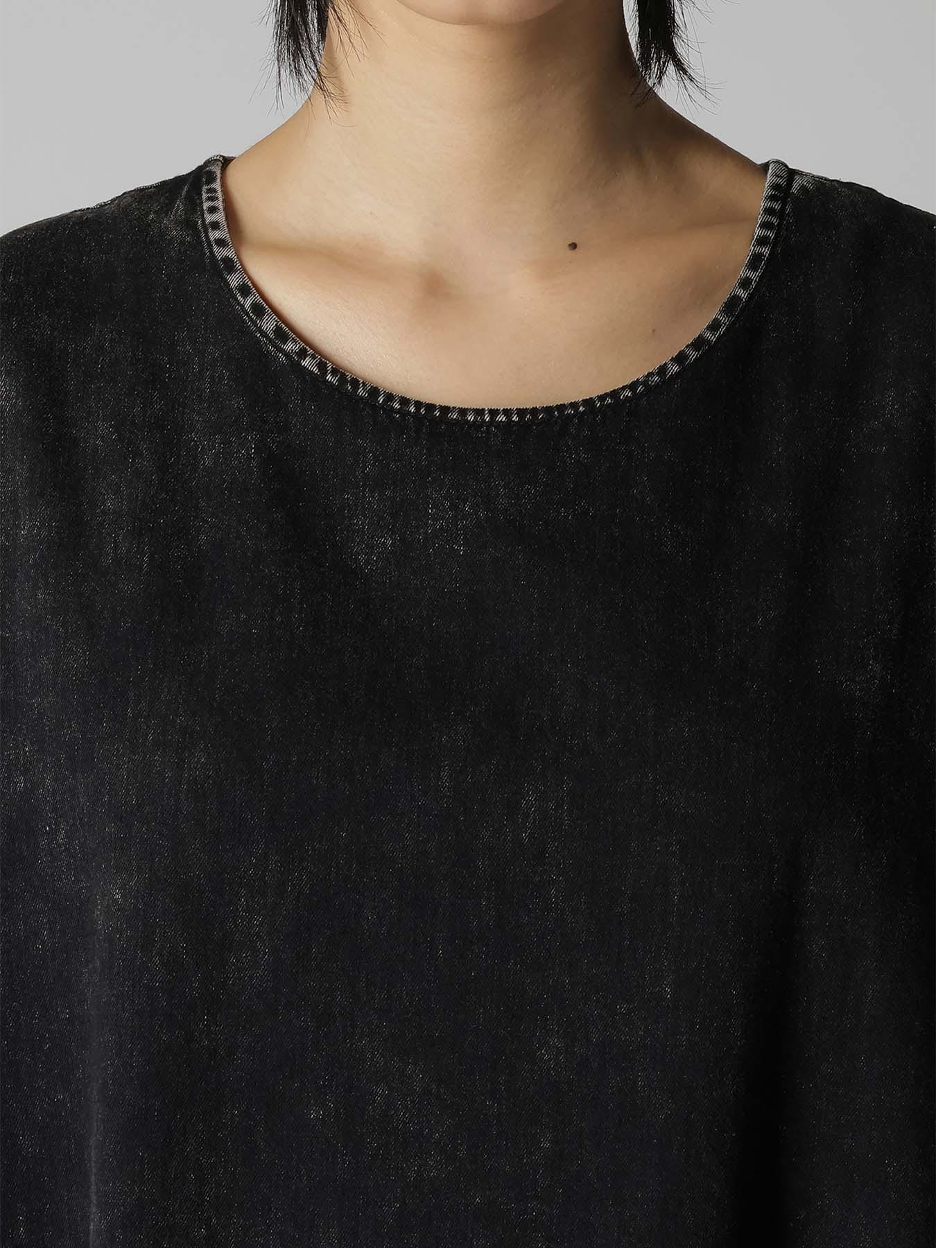 6OZ DENIM CHEMICAL WASH DRESS