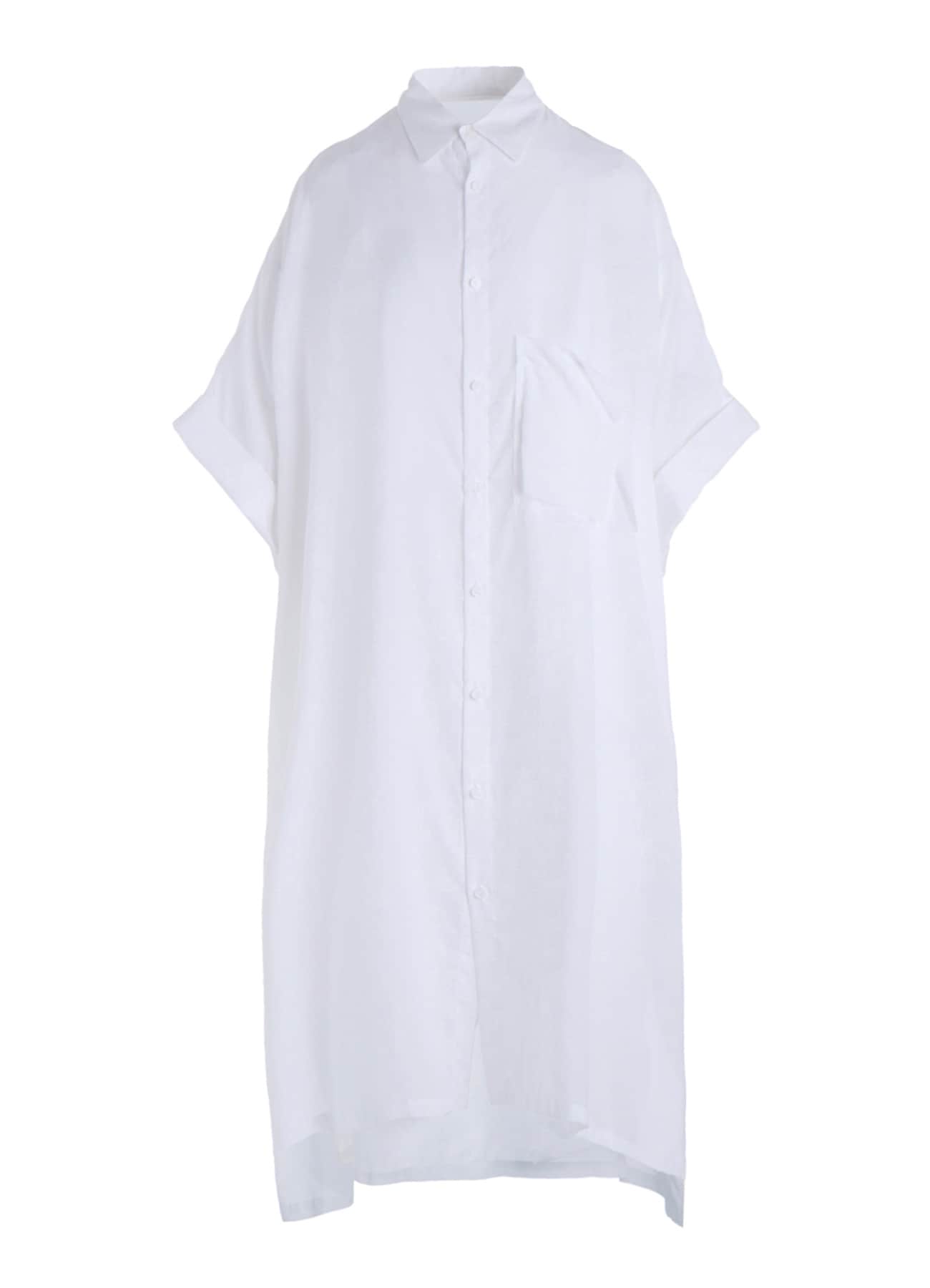 CELLULOSE LAWN ARRANGED SHIRT DRESS