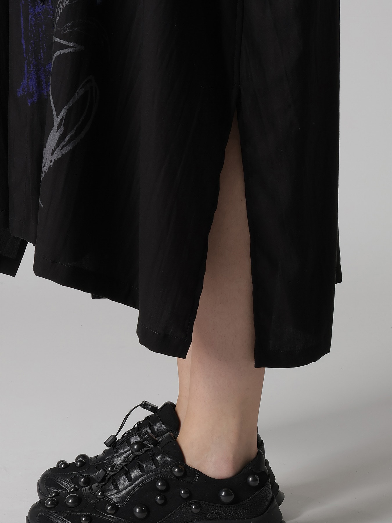 CUPRO/DUNGAREE TWILL SHIRT DRESS