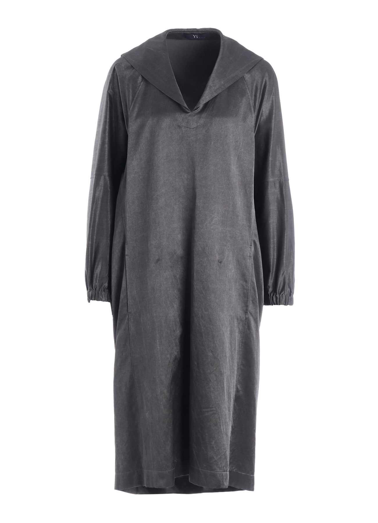 BLEACH SATIN SAILOR COLLAR DRESS