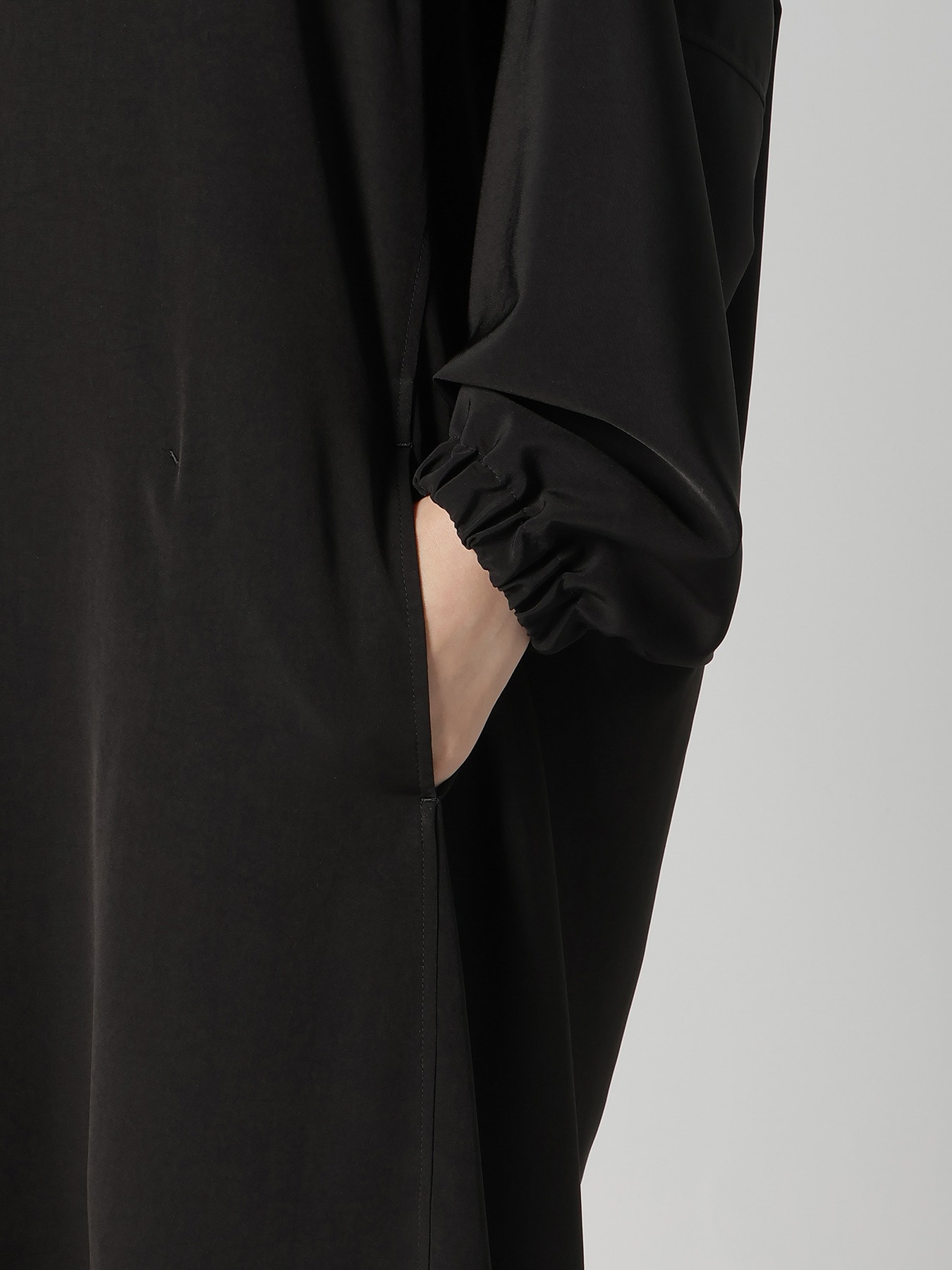 TA/PE SUPER VIYON TUSSER SAILOR COLLAR DRESS