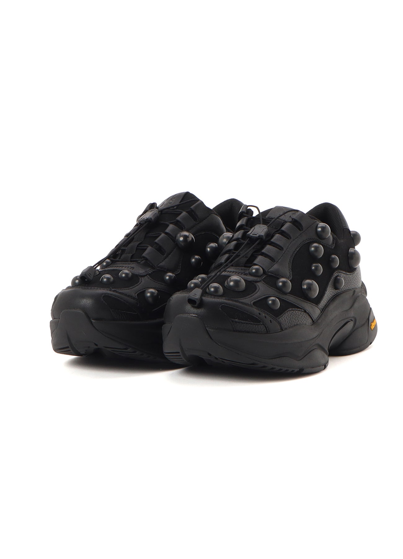 SYNTHETIC LEATHER DOT DAD SNEAKER