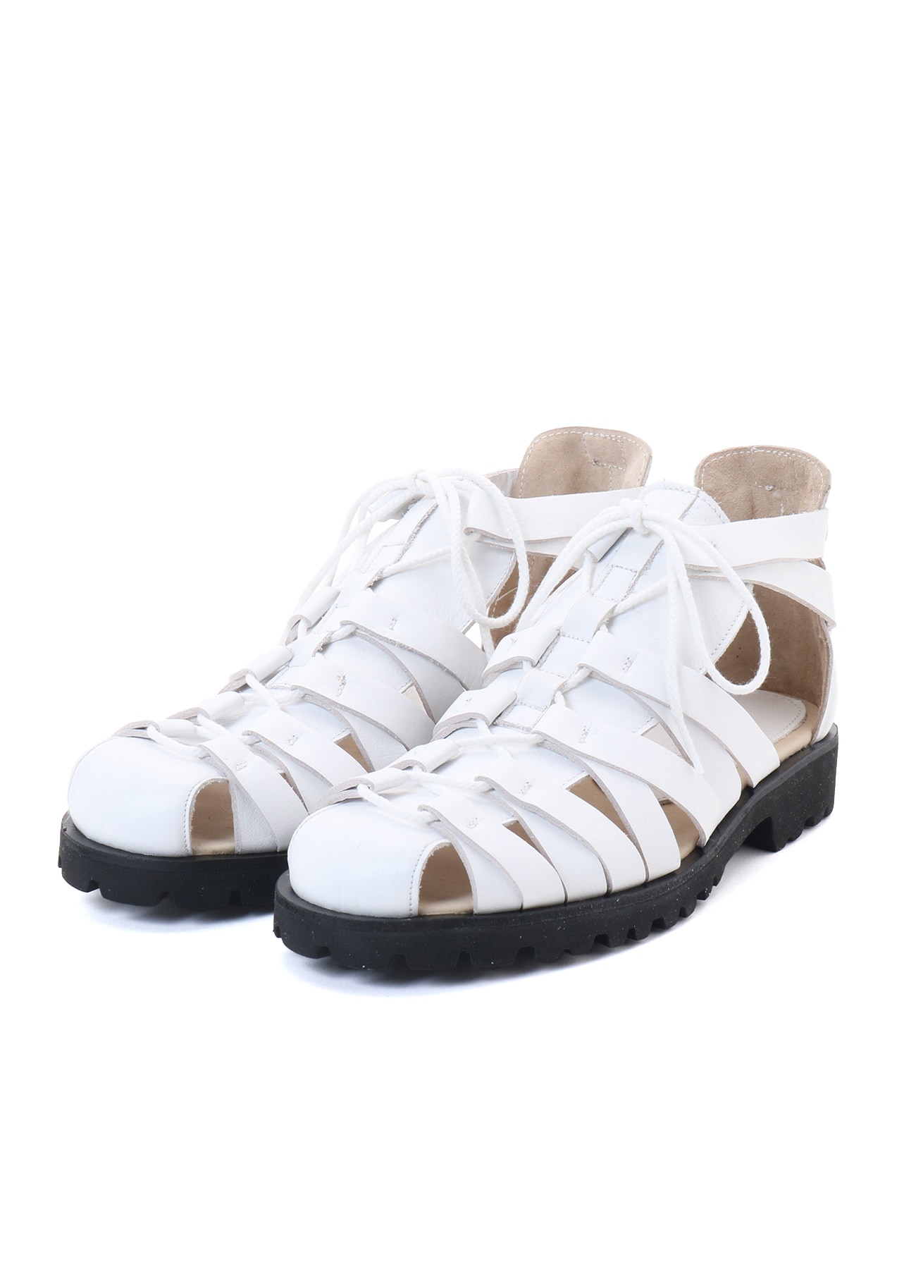 SOFT LEATHER GURKHA SANDALS