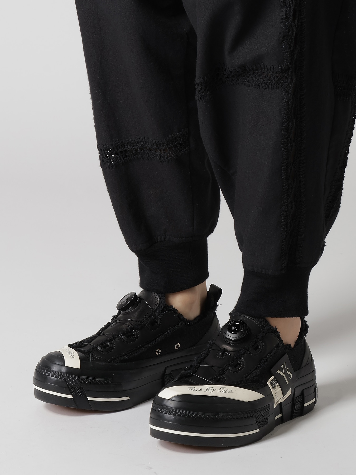 Y’s × xVESSEL PLATFORMM SNEAKER